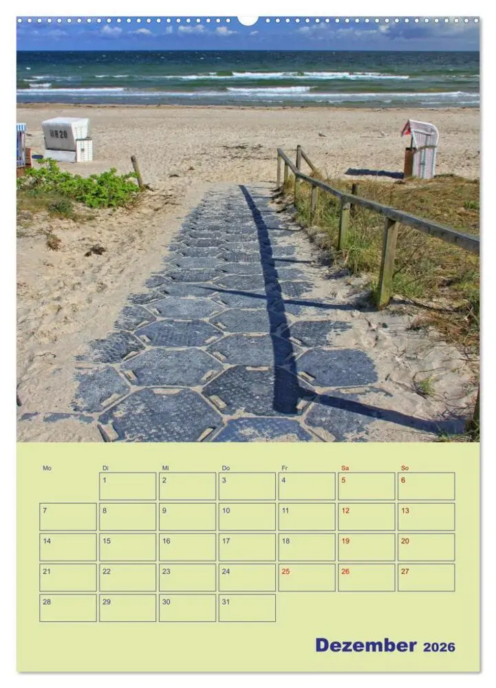 Bild: 9783516345193 | Sehnsuchtsort Ostseebad Boltenhagen (Wandkalender 2026 DIN A2...