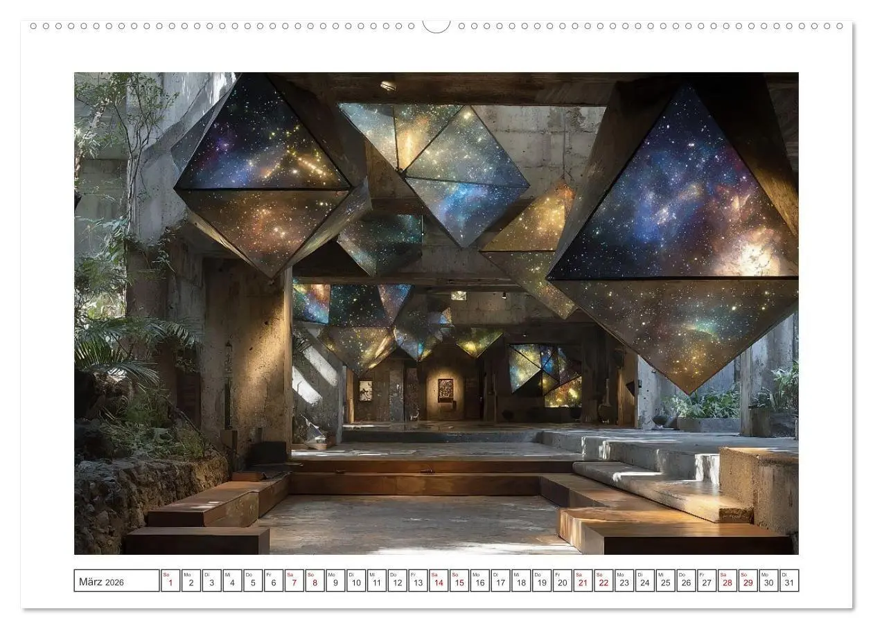 Bild: 9783516655193 | Licht trifft Beton (hochwertiger Premium Wandkalender 2026 DIN A2...