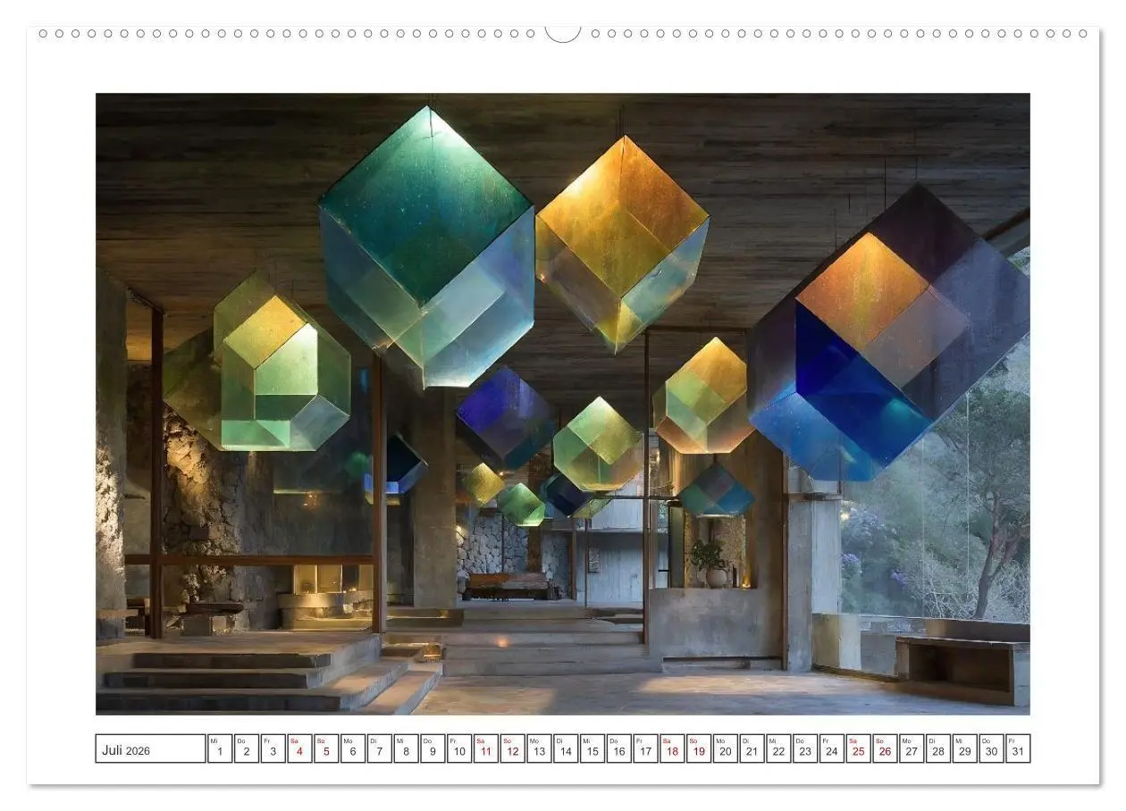 Bild: 9783516655193 | Licht trifft Beton (hochwertiger Premium Wandkalender 2026 DIN A2...