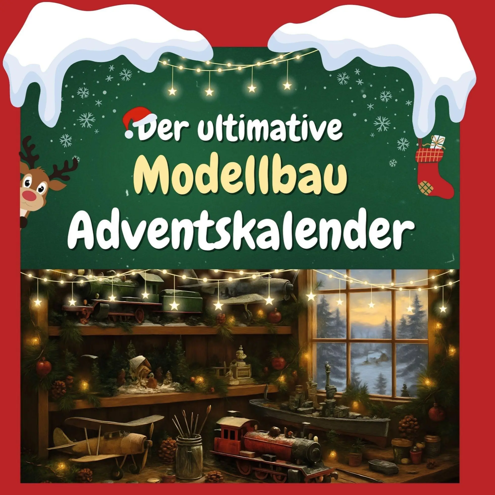 Cover: 9783695305193 | Der ultimative Modellbau-Adventskalender | Anna Neumann | Taschenbuch