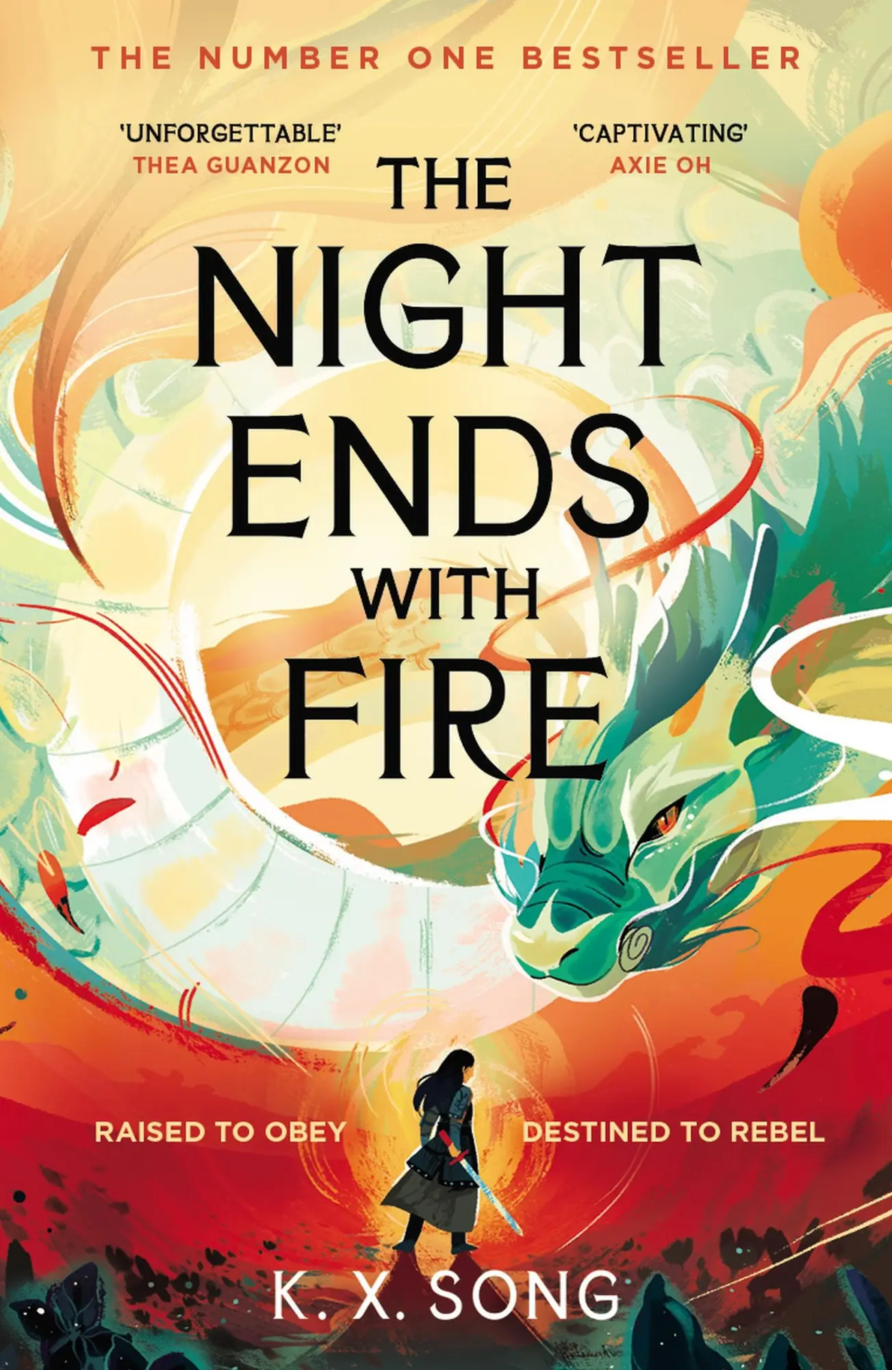 Cover: 9781399725293 | The Night Ends With Fire | the #1 Sunday Times bestselling fantasy