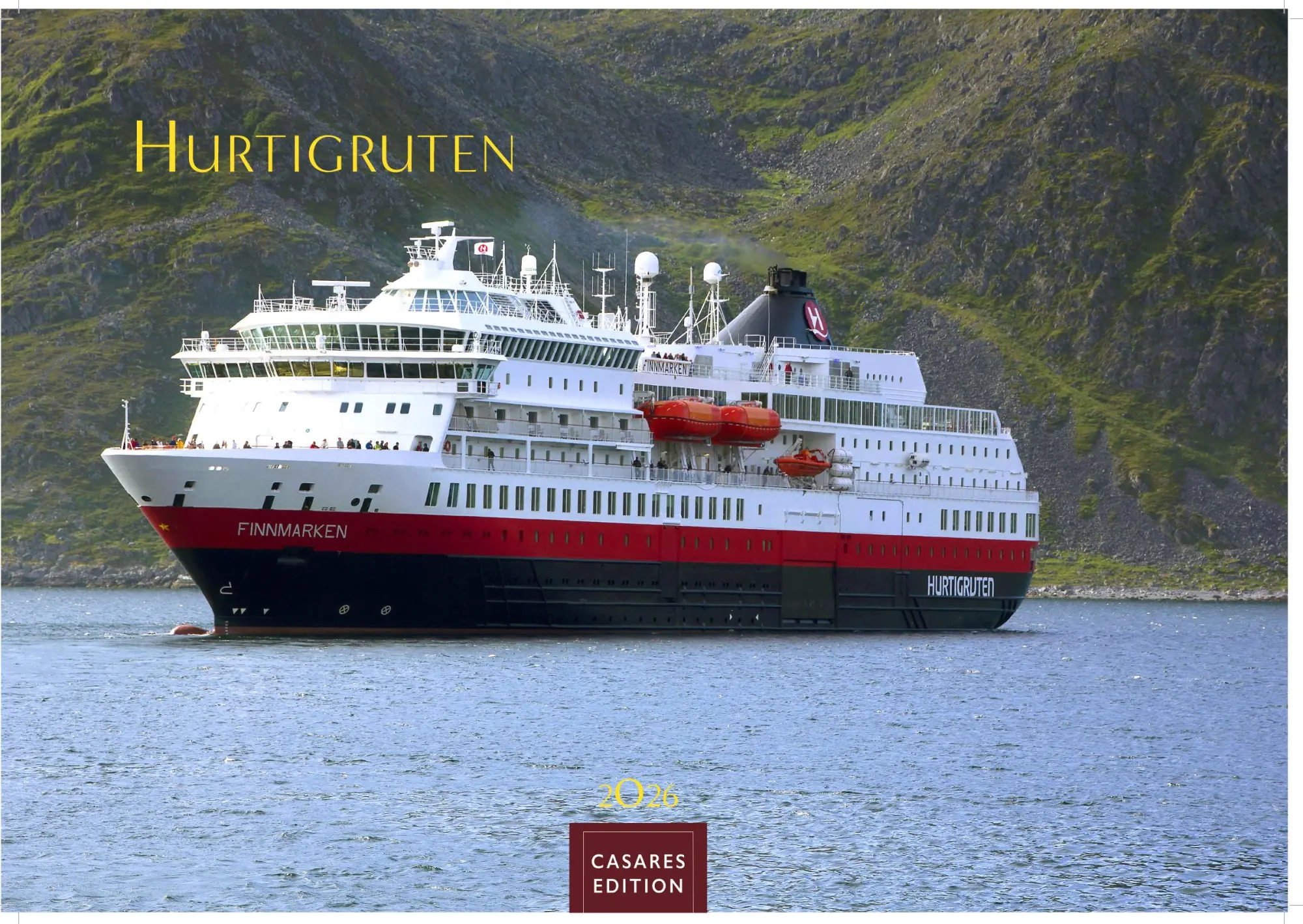 Cover: 9781835245293 | Hurtigruten 2026 L 35x50cm | Kalender | 14 S. | Deutsch | 2026