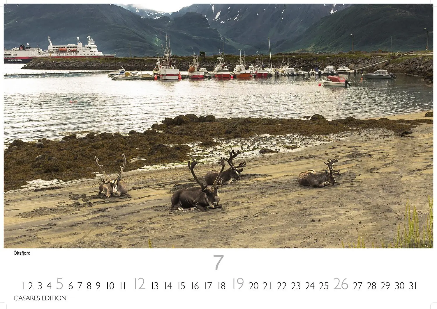 Bild: 9781835245293 | Hurtigruten 2026 L 35x50cm | Kalender | 14 S. | Deutsch | 2026