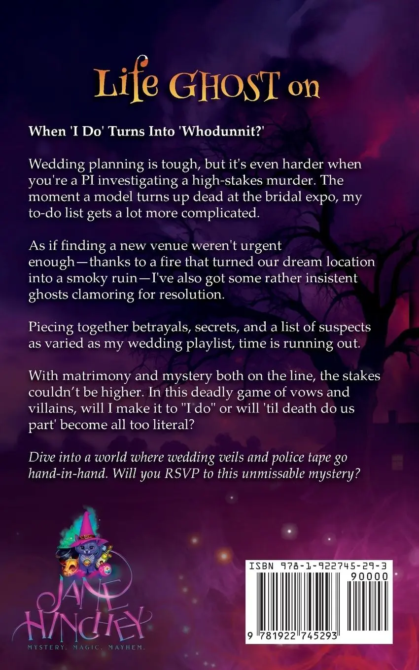 Rückseite: 9781922745293 | Life Ghost On | A Ghost Detective Paranormal Cozy Mystery #9 | Hinchey