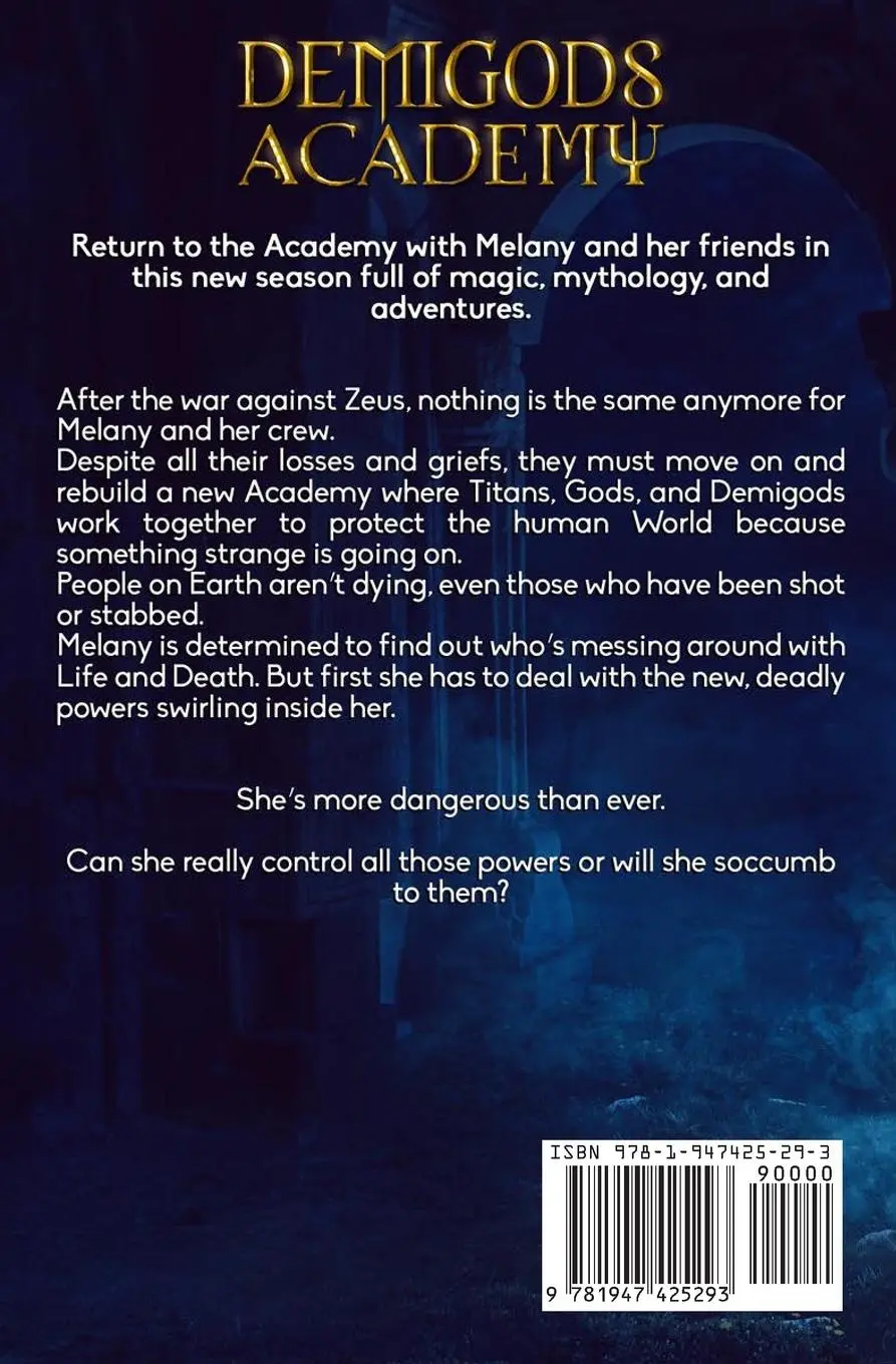 Rückseite: 9781947425293 | Demigods Academy - Book 4 | The Threads Of Life | Amore (u. a.) | Buch