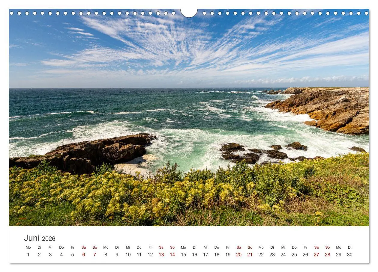 Bild: 9783457485293 | Die Bretagne - Traumpfade (Wandkalender 2026 DIN A3 quer), CALVENDO...