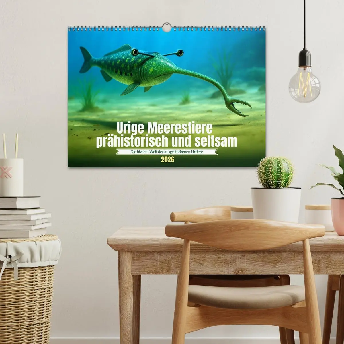 Bild: 9783516645293 | Urige Meerestiere prähistorisch und seltsam (Wandkalender 2026 DIN...