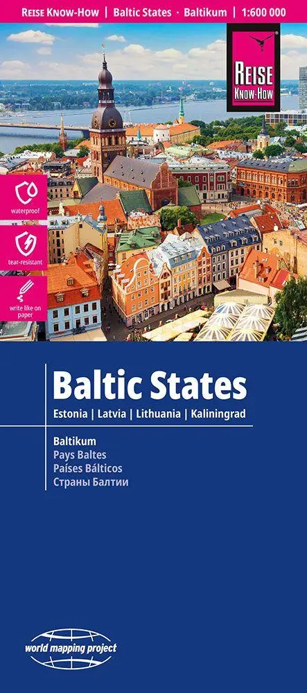 Cover: 9783831775293 | Reise Know-How Landkarte Baltikum Baltic States (1:600.000):...