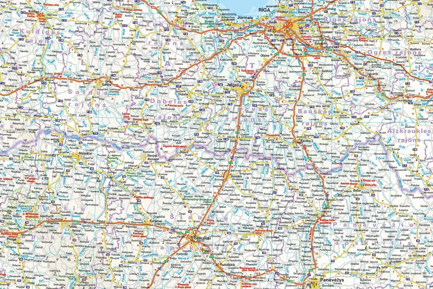 Bild: 9783831775293 | Reise Know-How Landkarte Baltikum Baltic States (1:600.000):...