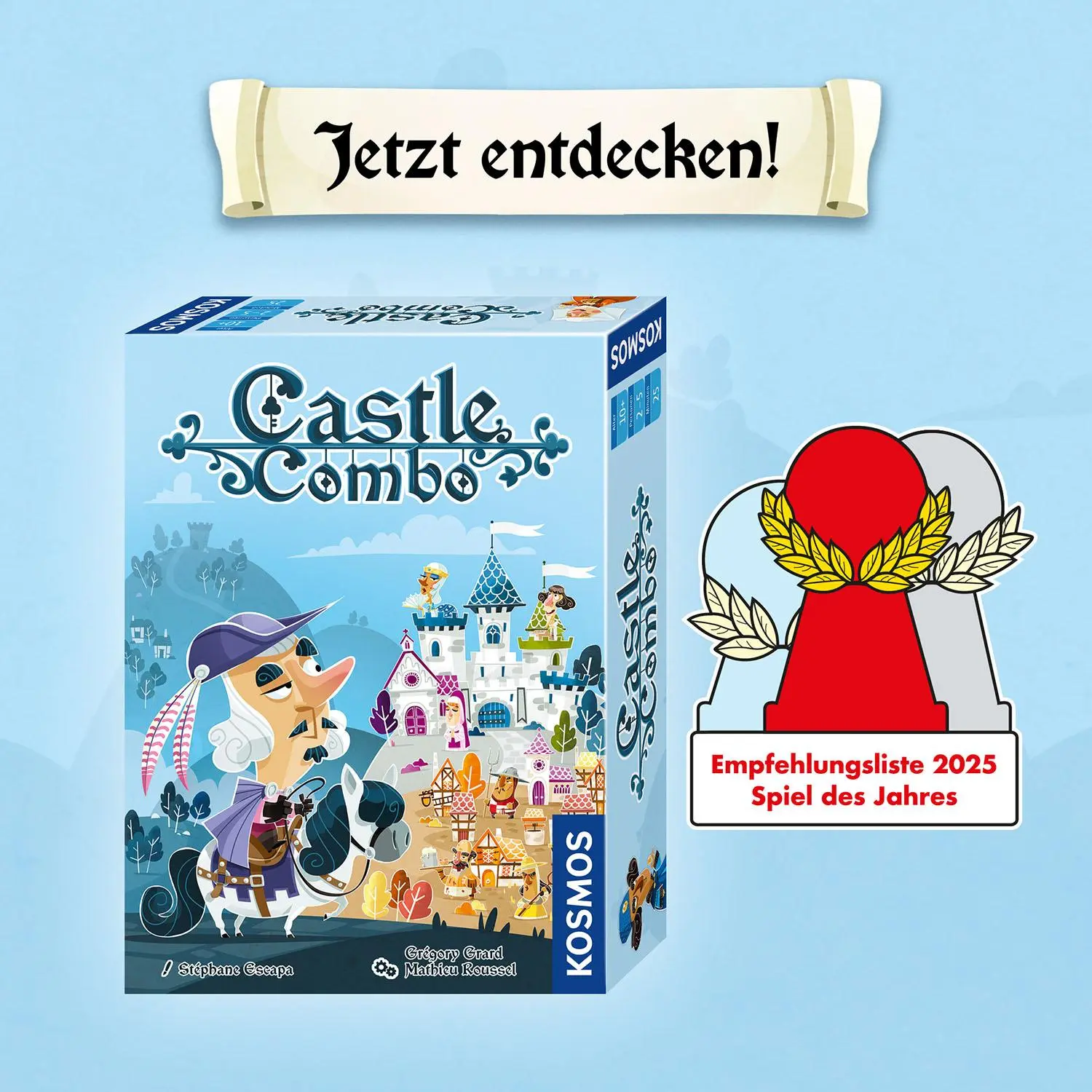 Bild: 4002051685393 | Castle Combo | Spiel | Mathieu Roussel Grégory Grard | Spiel | 685393