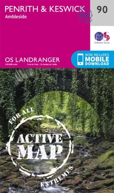 Cover: 9780319475393 | Penrith &amp; Keswick | Ordnance Survey | (Land-)Karte | Karte/Landkarte