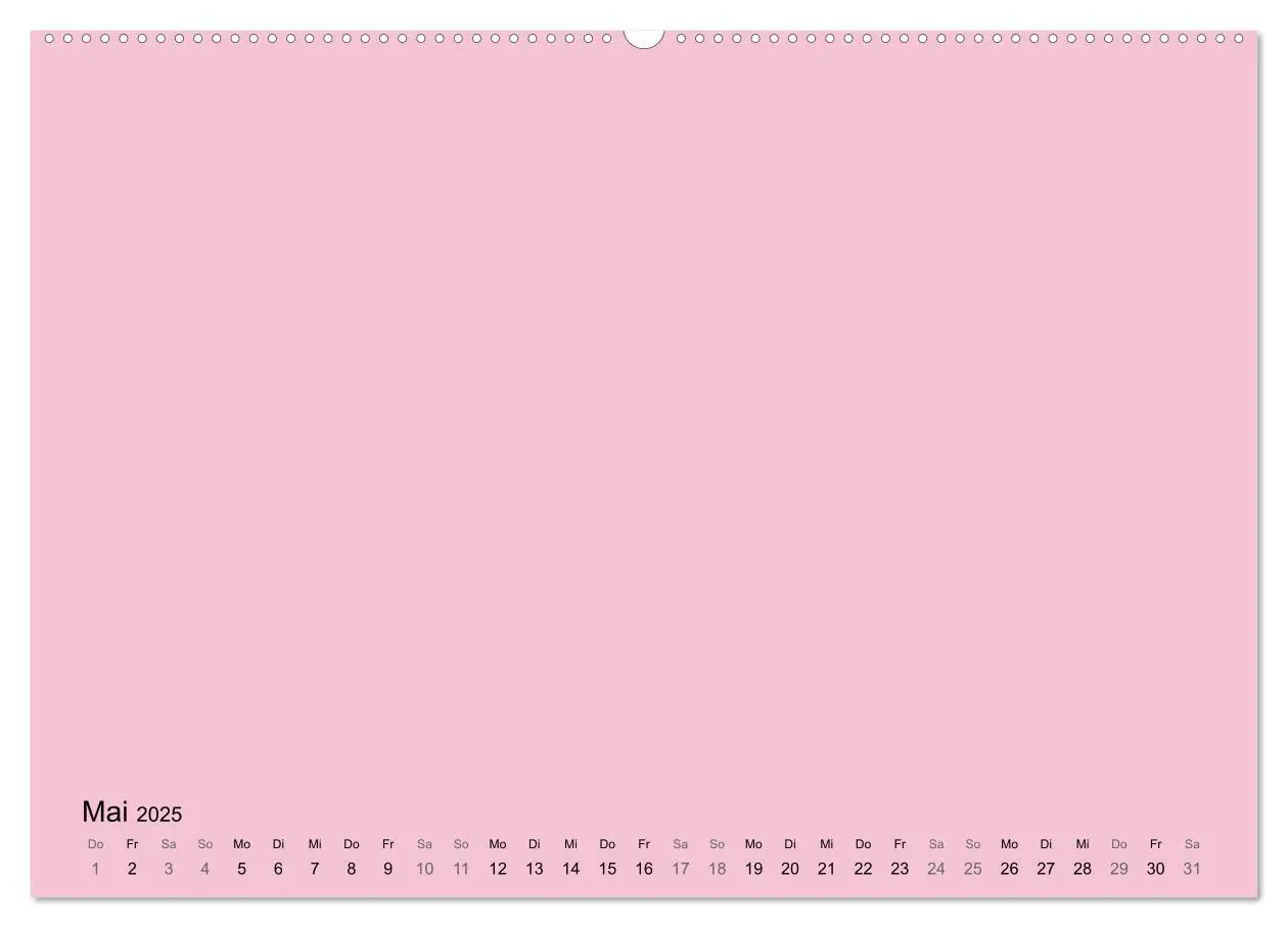 Bild: 9783435215393 | DIY Bastel-Kalender -Warme Pastell Farben- Zum Selbstgestalten...