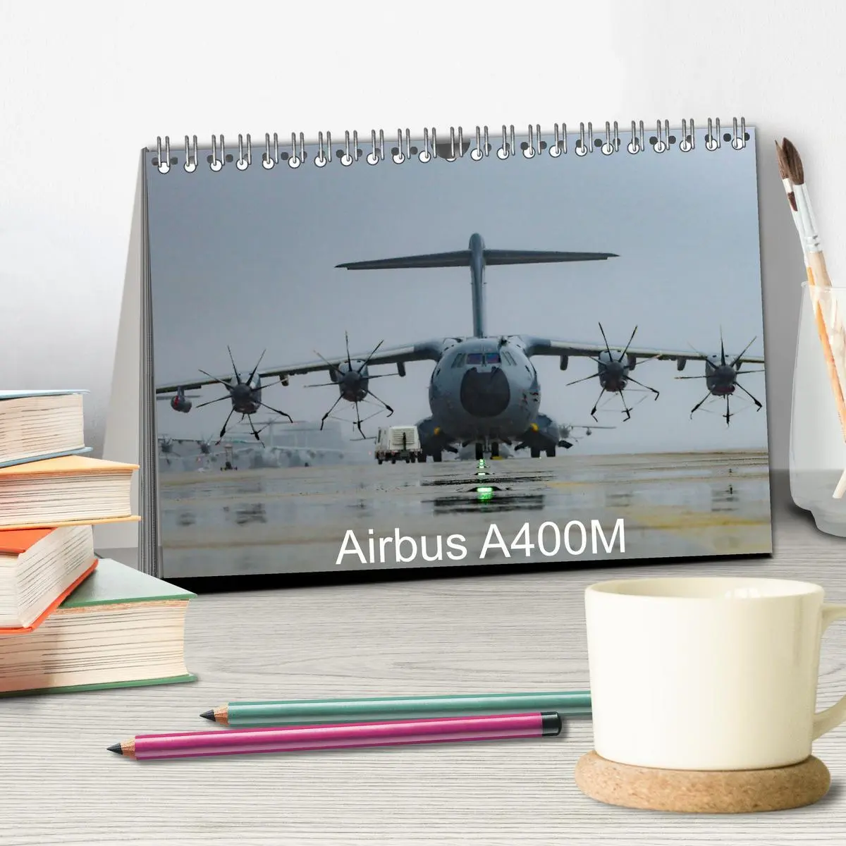 Bild: 9783457305393 | A400M LTG 62 (Tischkalender 2026 DIN A5 quer), CALVENDO Monatskalender