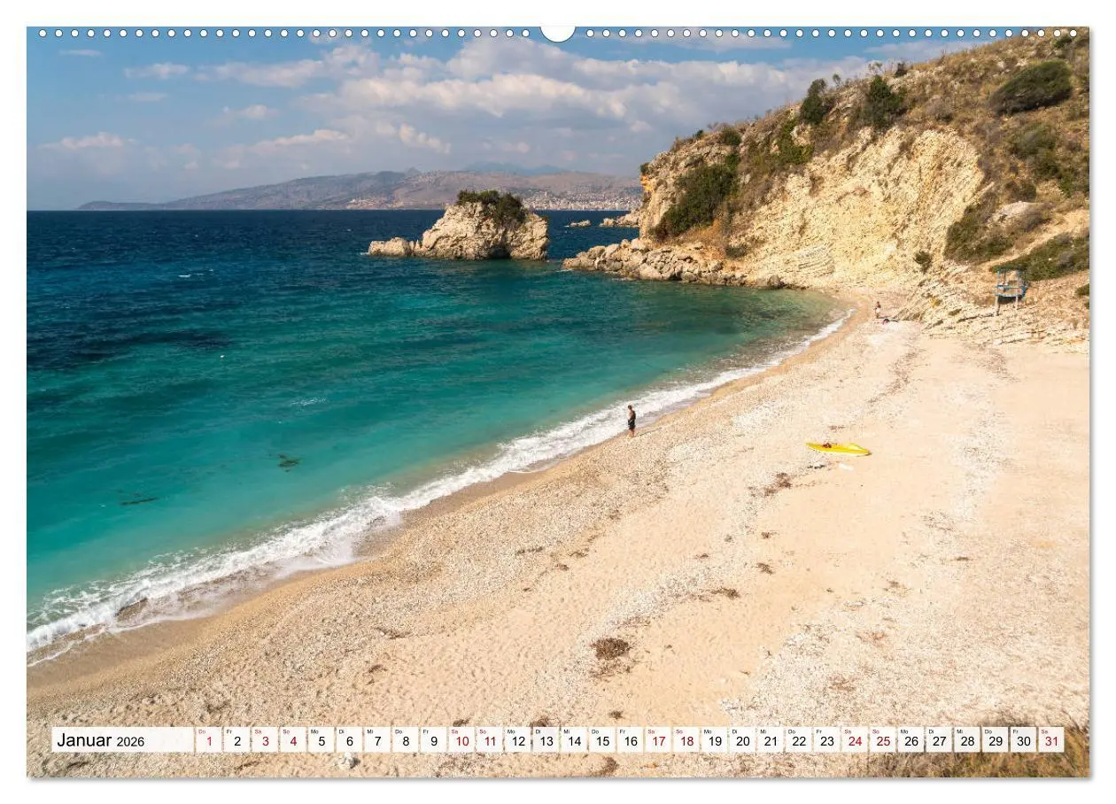 Bild: 9783457925393 | Albanien - Der Süden (Wandkalender 2026 DIN A2 quer), CALVENDO...
