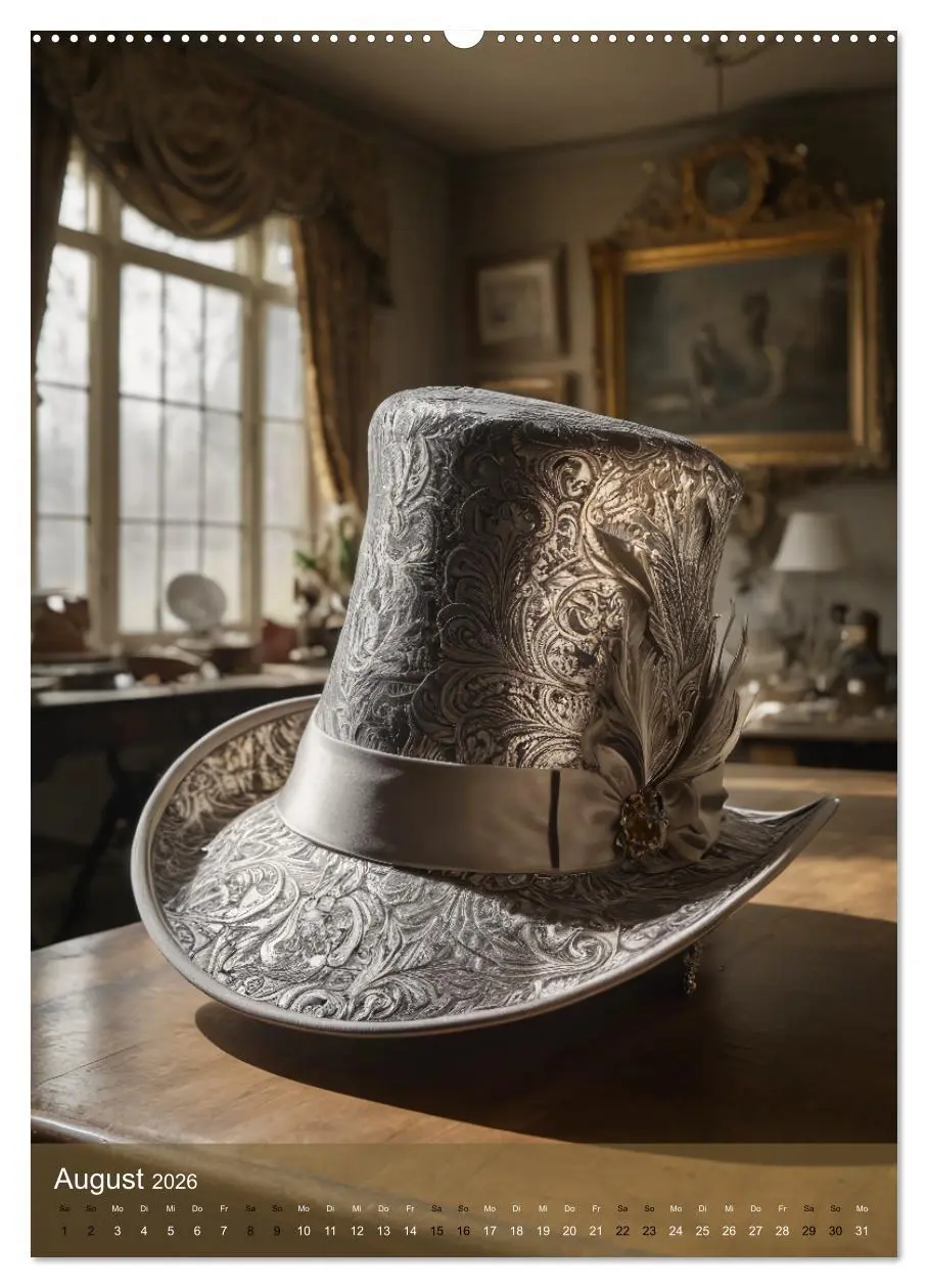 Bild: 9783516255393 | Historische Hüte - stilvoll und elegant (hochwertiger Premium...