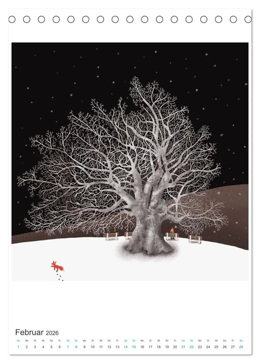 Bild: 9783516325393 | SAVE OUR TREES - Bäume bedeuten Leben (Tischkalender 2026 DIN A5...