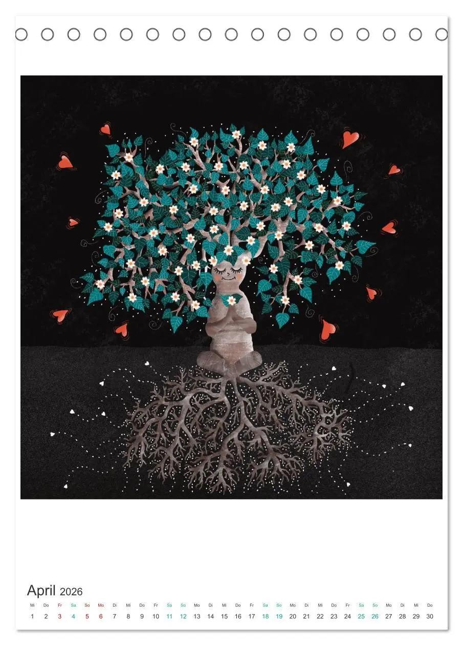 Bild: 9783516325393 | SAVE OUR TREES - Bäume bedeuten Leben (Tischkalender 2026 DIN A5...