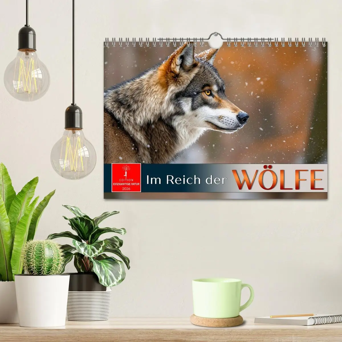 Bild: 9783516635393 | Im Reich der Wölfe (Wandkalender 2026 DIN A4 quer), CALVENDO...