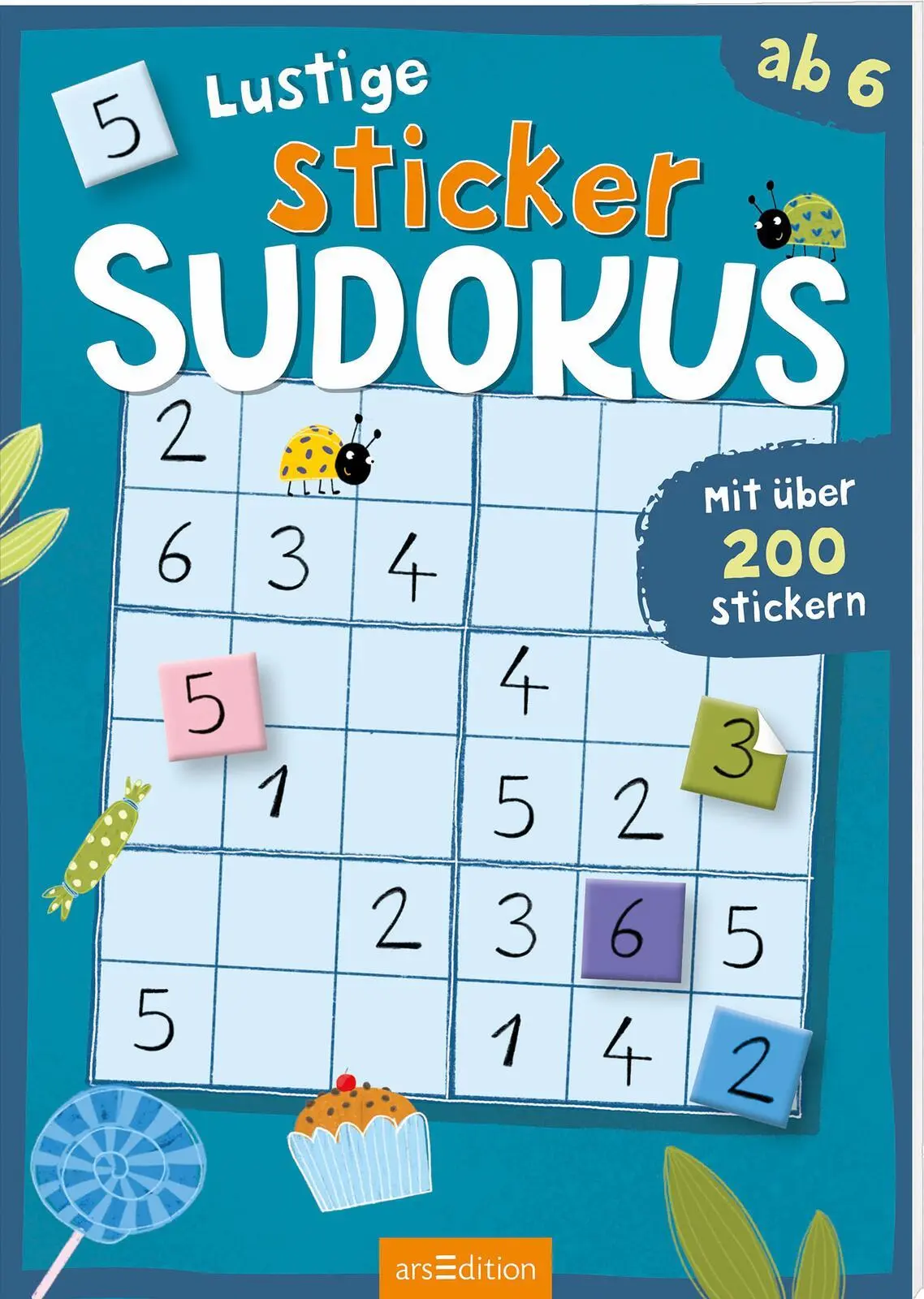 Cover: 9783845865393 | Lustige Sticker-Sudokus - Zahlen | Mit über 200 Stickern | Schrade
