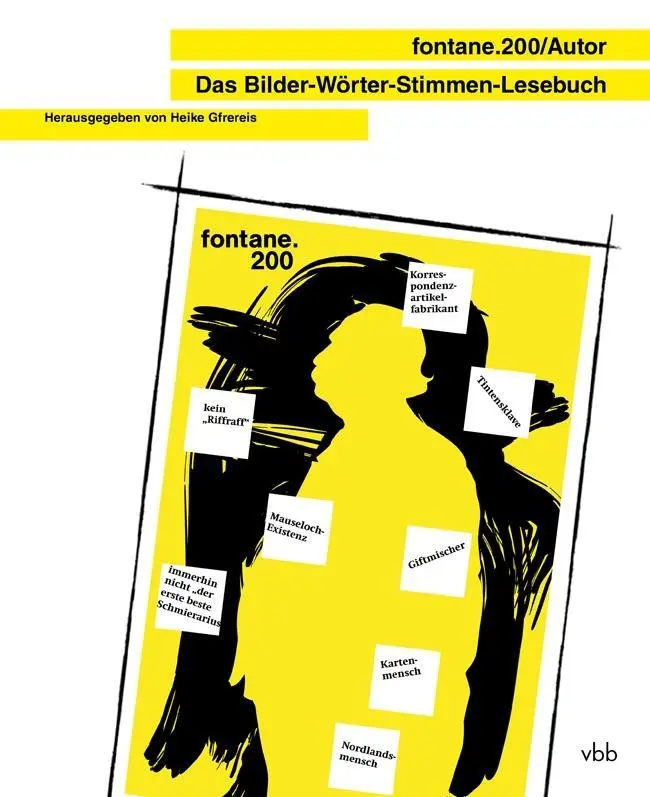 Cover: 9783947215393 | fontane.200/Autor | Das Bilder-Wörter-Stimmen-Lesebuch | Gfrereis