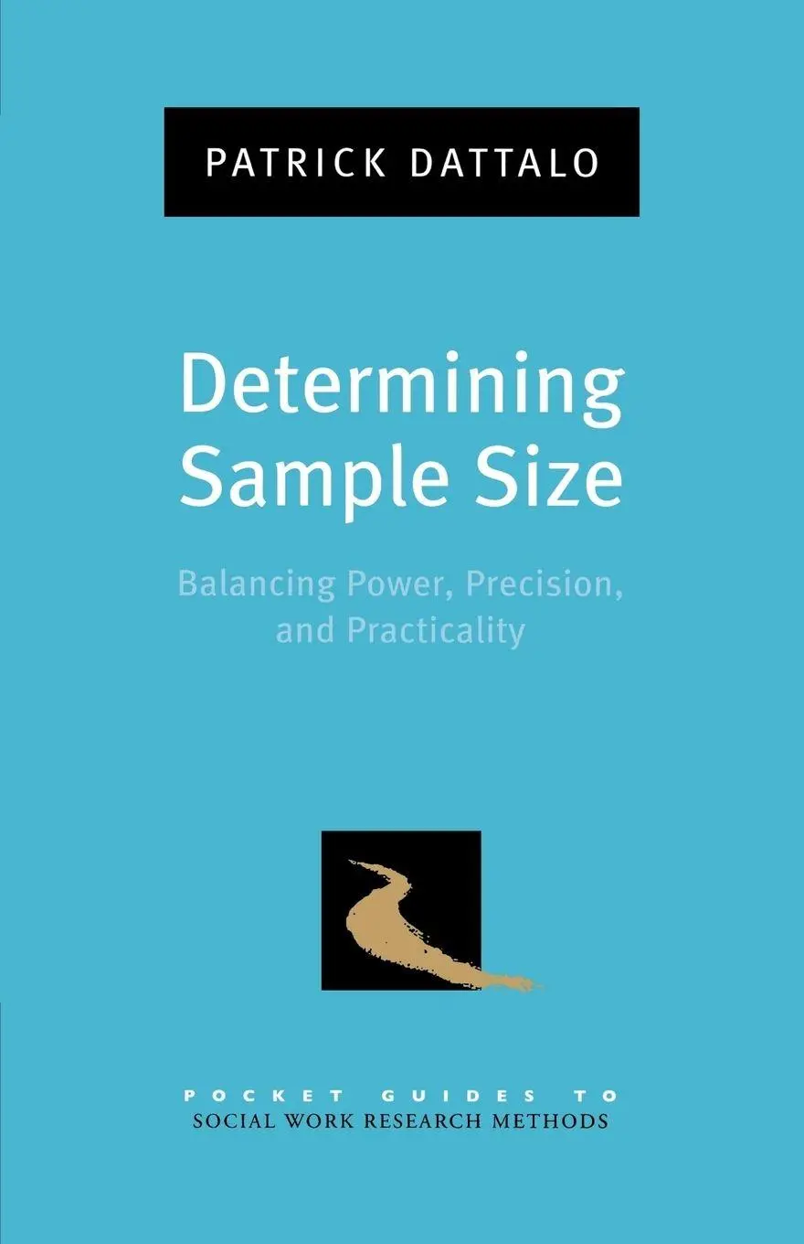 Cover: 9780195315493 | Determining Sample Size | Balancing Power, Precision, and Practicality