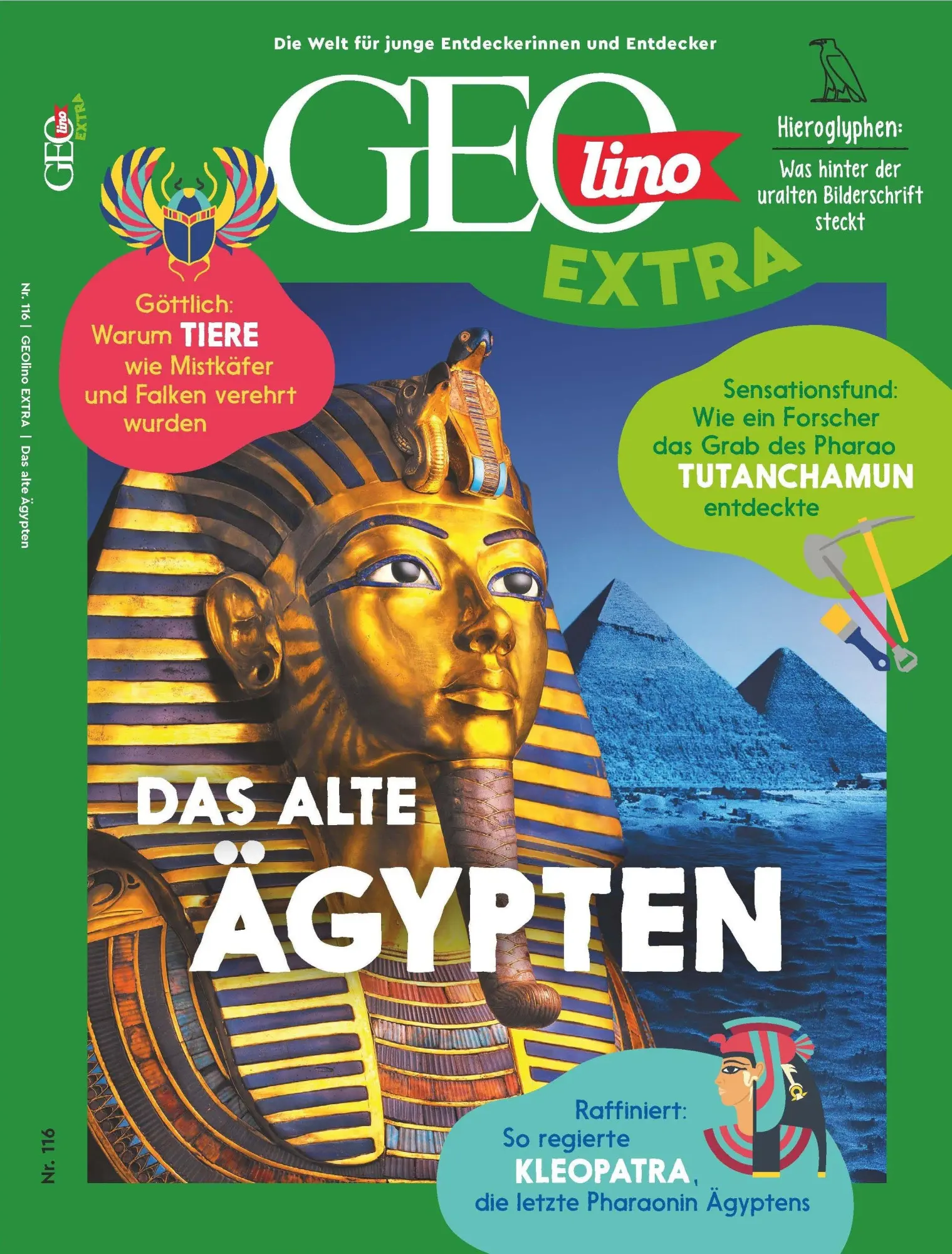 Cover: 9783652015493 | GEOlino extra 116/2026 - Zeitreise ins Alte Ägypten | Treeck | 76 S.