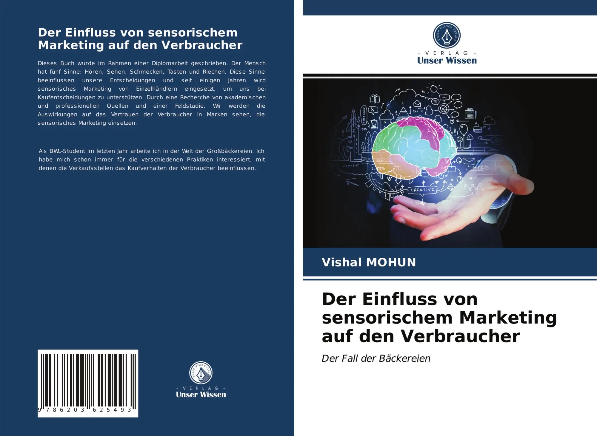 Cover: 9786203625493 | Der Einfluss von sensorischem Marketing auf den Verbraucher | Mohun