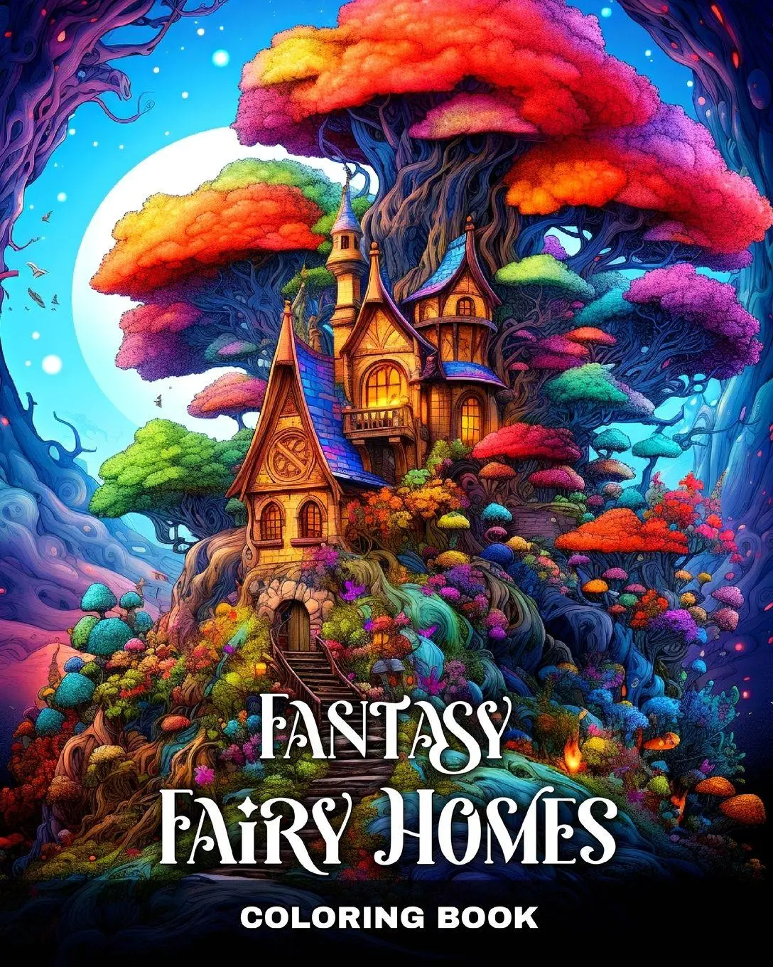 Cover: 9798892875493 | Fantasy Fairy Homes Coloring Book | Regina Peay | Taschenbuch | 2026