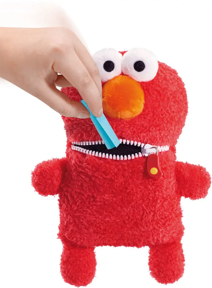 Bild: 4001504425593 | Elmo, 20 cm | Plüsch Sorgenfresser meets Sesamstrasse | Polybeutel