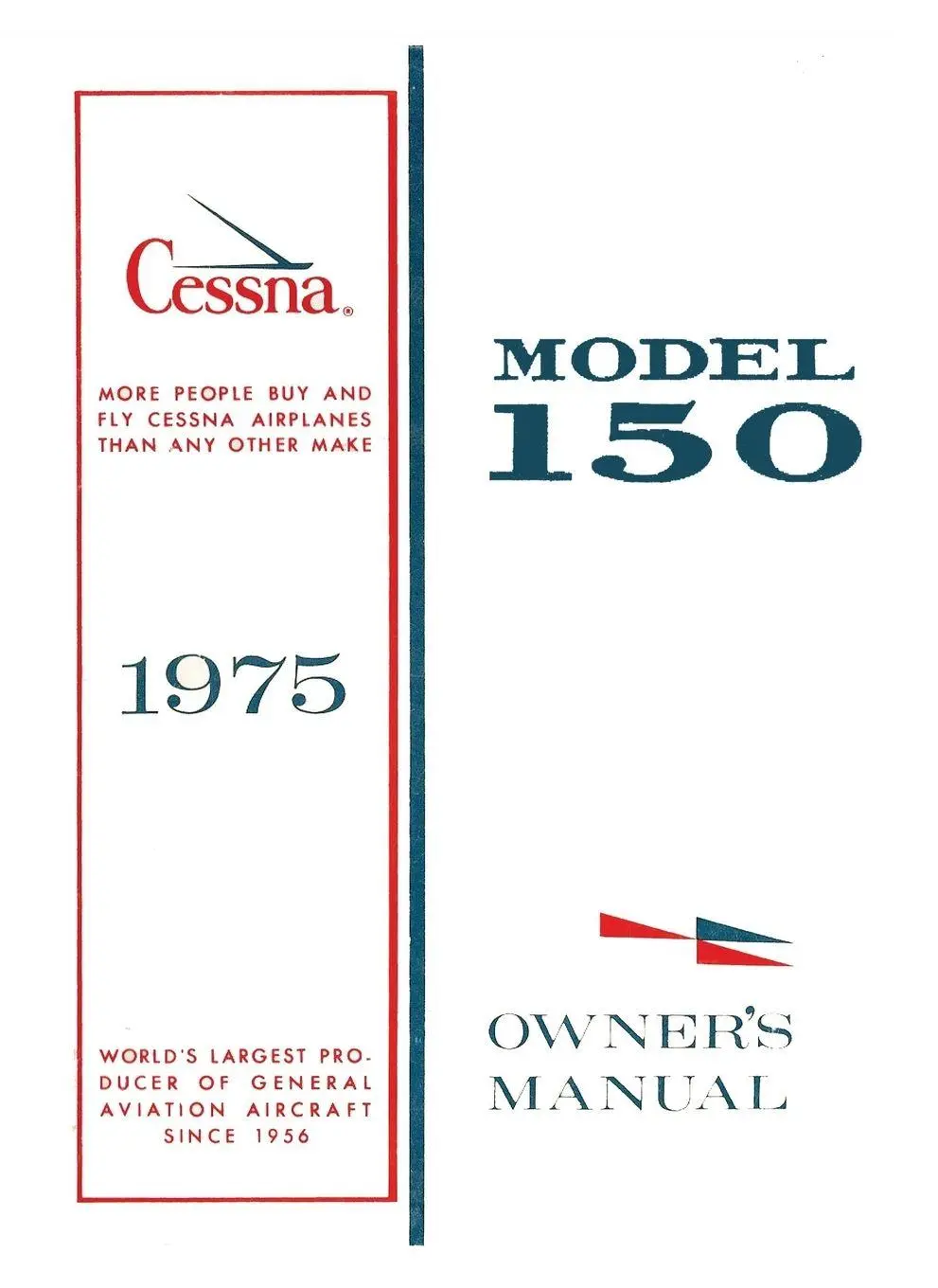 Cover: 9781998295593 | Cessna 1975 Model 150 Owner's Manual | Cessna Aircraft Company | Buch
