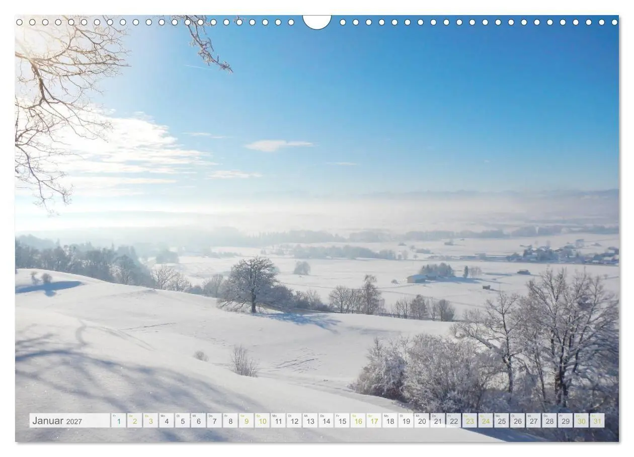 Bild: 9783569635593 | Wunderschönes Oberbayern (Wandkalender 2027 DIN A3 quer), CALVENDO...