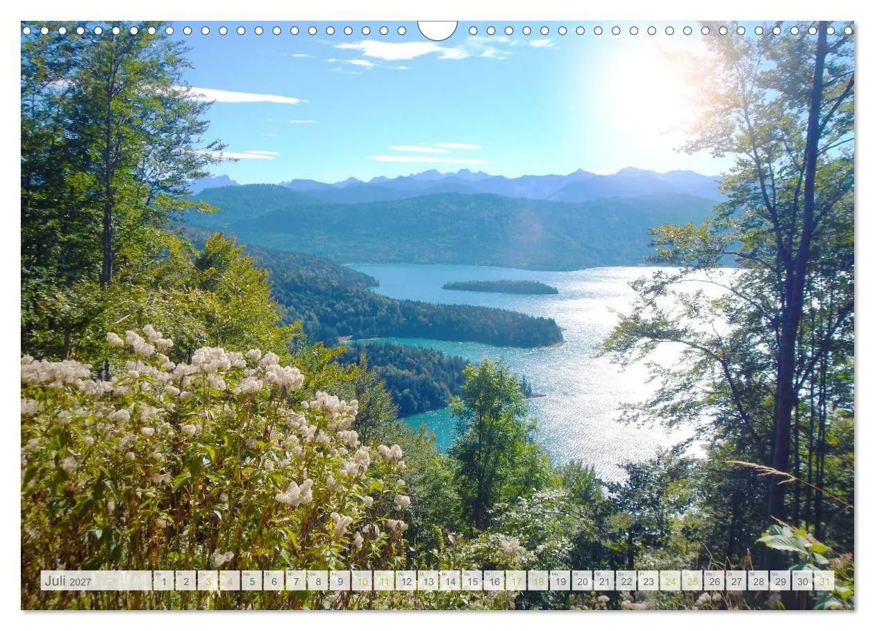 Bild: 9783569635593 | Wunderschönes Oberbayern (Wandkalender 2027 DIN A3 quer), CALVENDO...