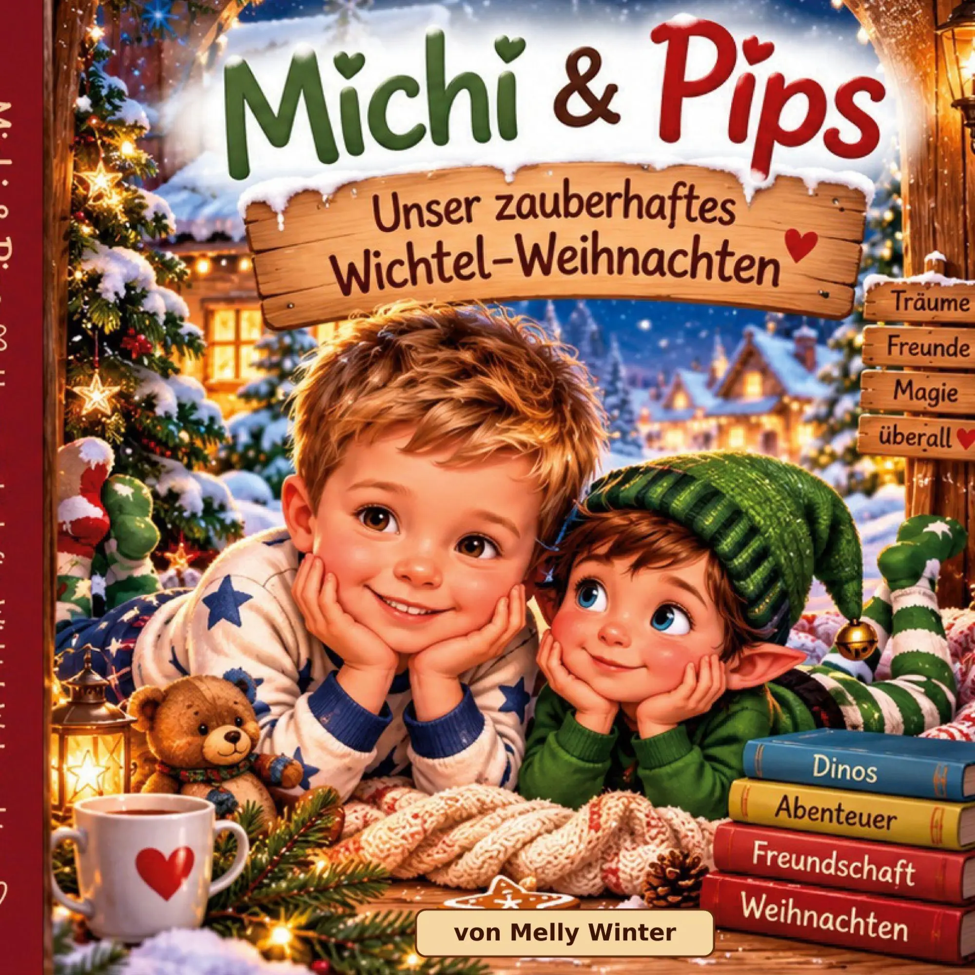 Cover: 9783695745593 | Michi &amp; Pips | Unser zauberhaftes Wichtel Weihnachten | Melanie Busch