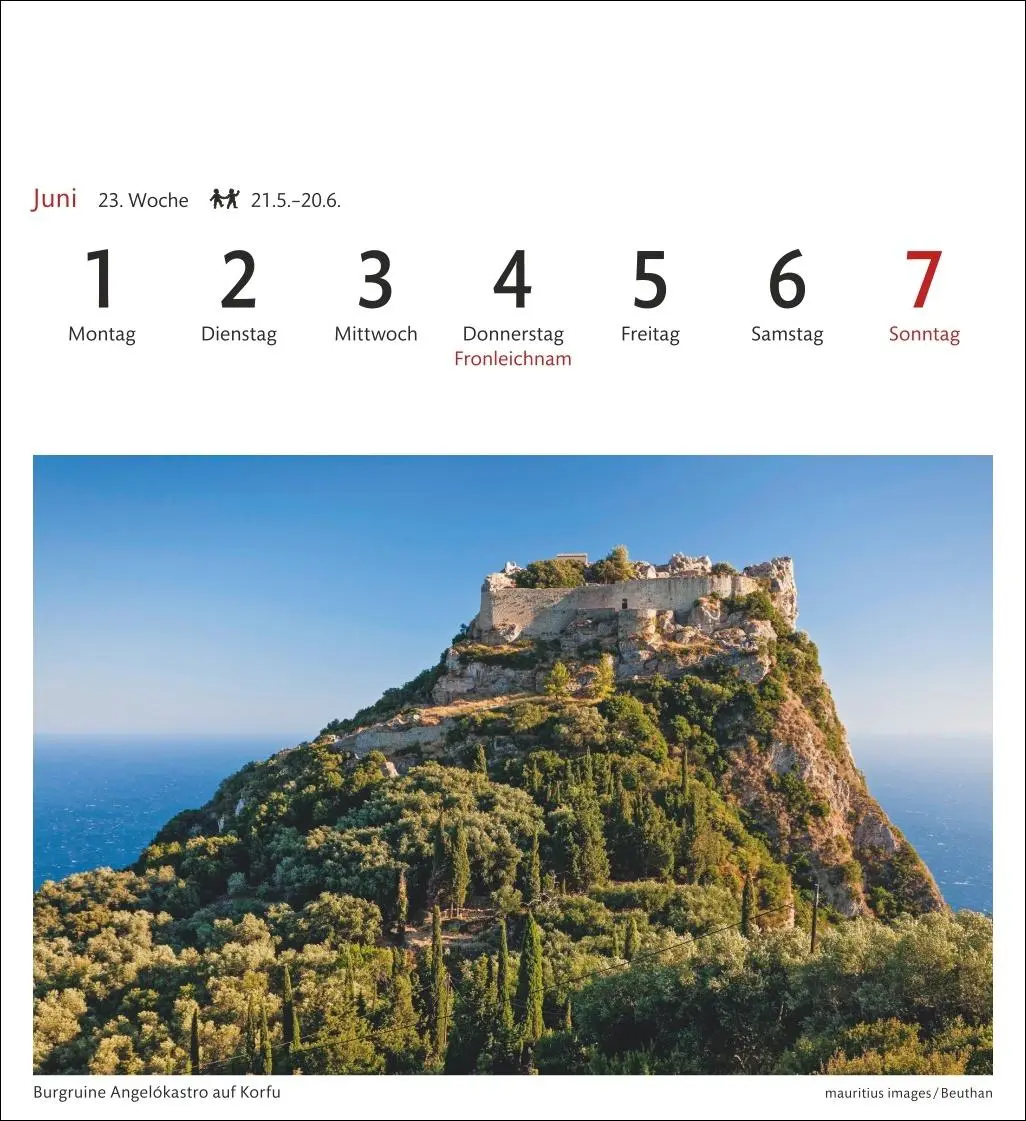 Bild: 9783840035593 | Griechische Inseln Sehnsuchtskalender 2026 - Wochenkalender mit 53...