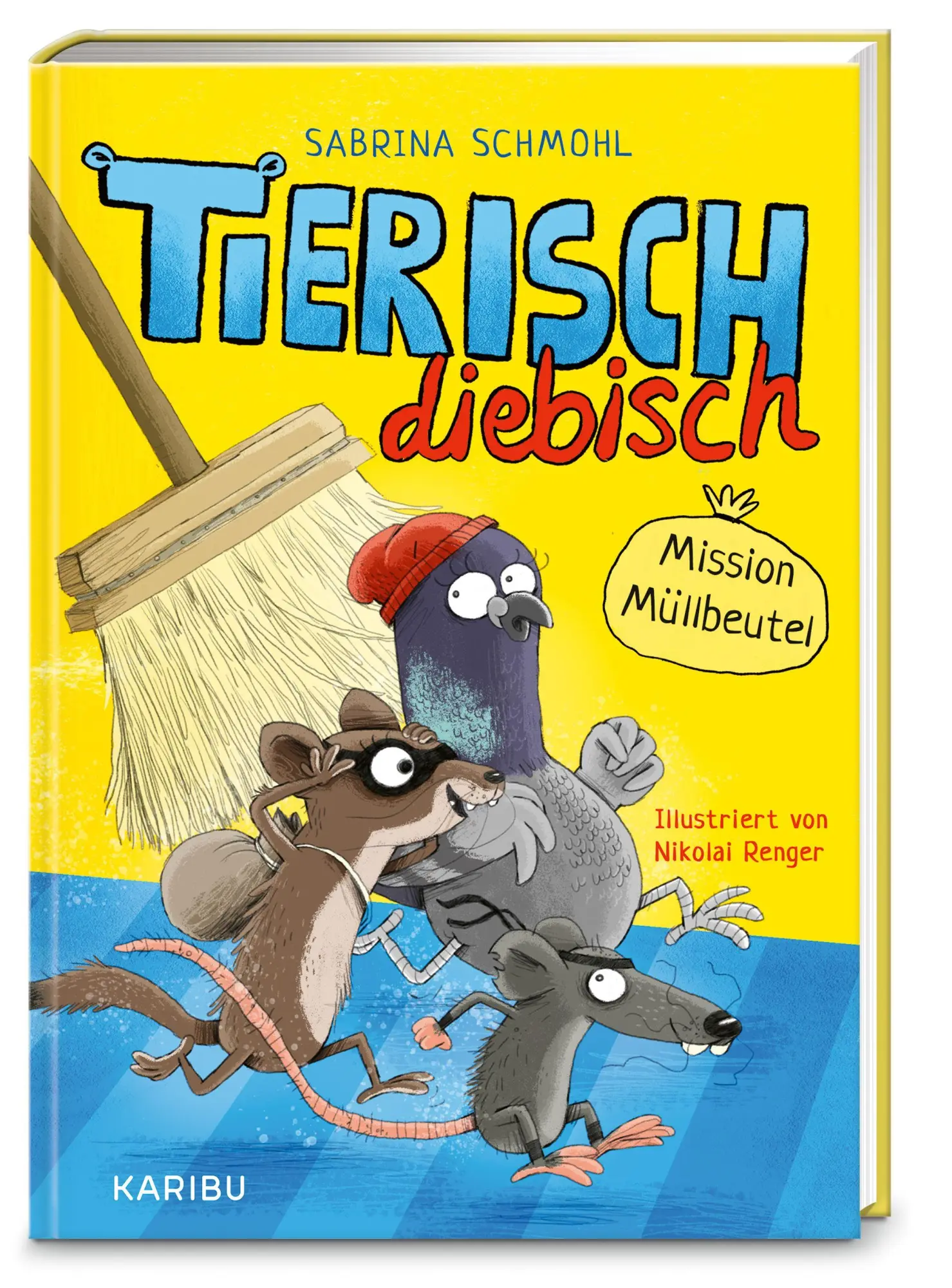 Cover: 9783961295593 | Tierisch diebisch (Band 1) - Mission Müllbeutel | Sabrina Schmohl