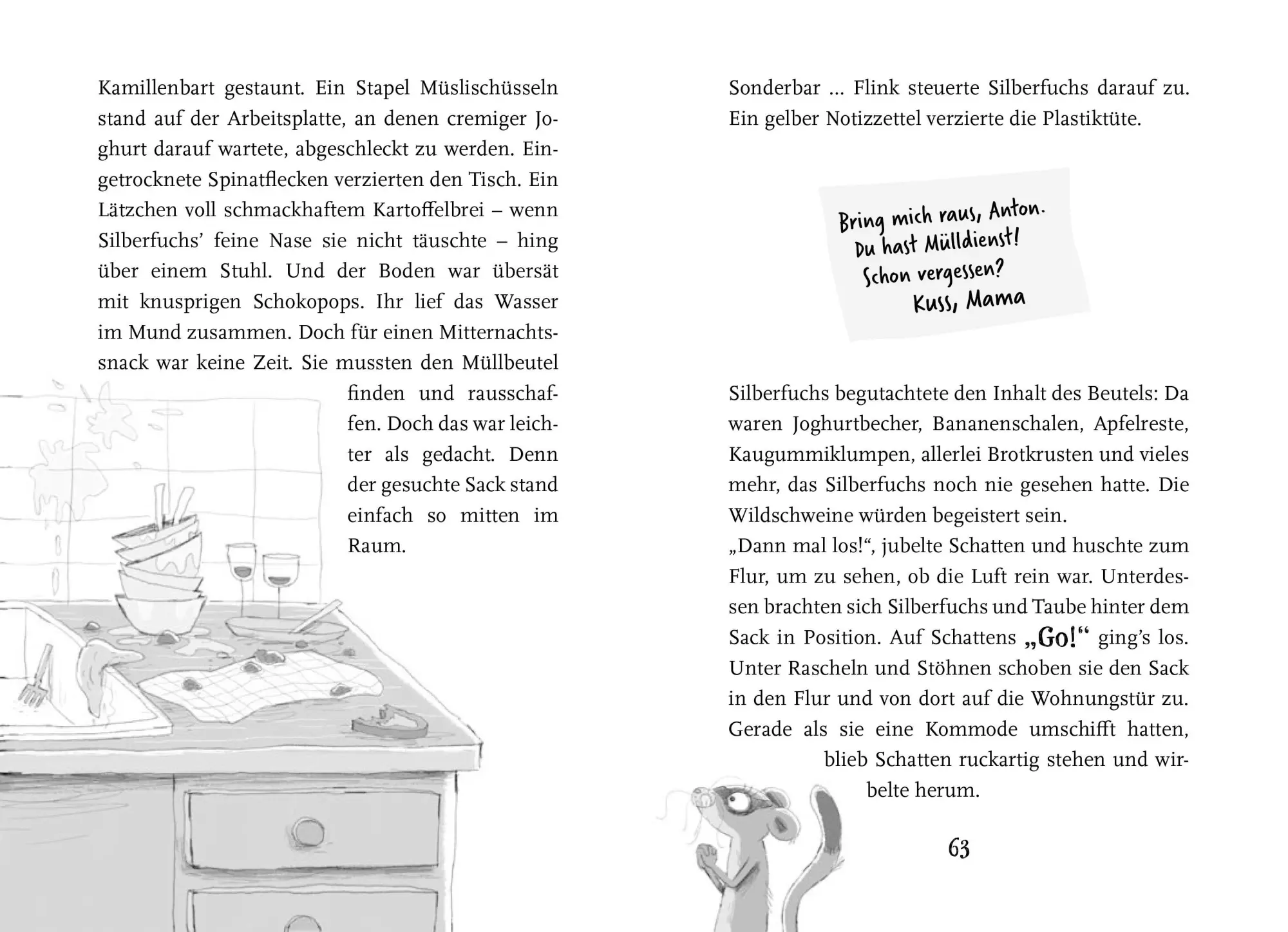 Bild: 9783961295593 | Tierisch diebisch (Band 1) - Mission Müllbeutel | Sabrina Schmohl