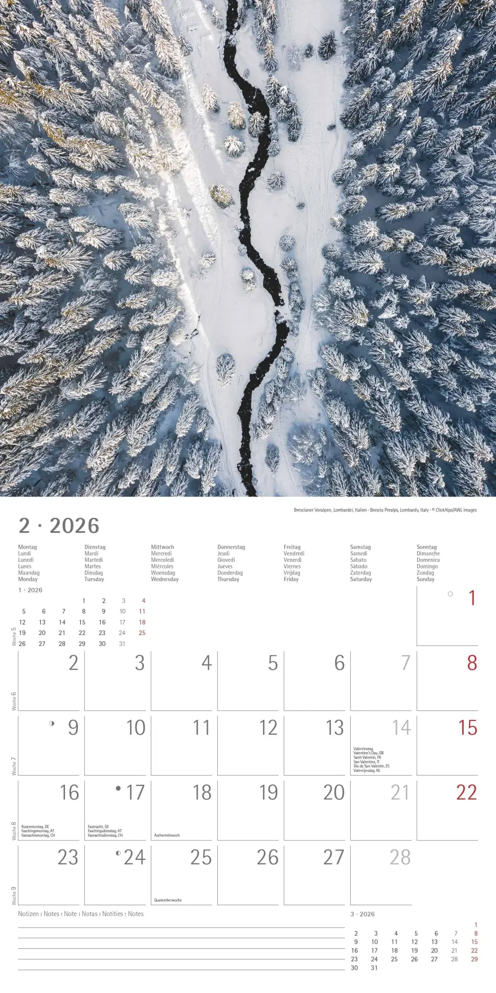 Bild: 4069095005693 | Emotions 2026 - Broschürenkalender 30x30 cm (30x60 geöffnet) -...