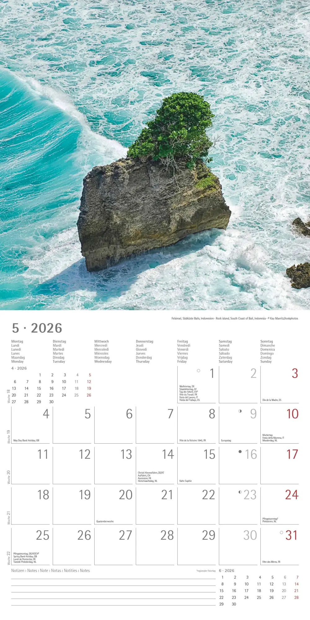 Bild: 4069095005693 | Emotions 2026 - Broschürenkalender 30x30 cm (30x60 geöffnet) -...
