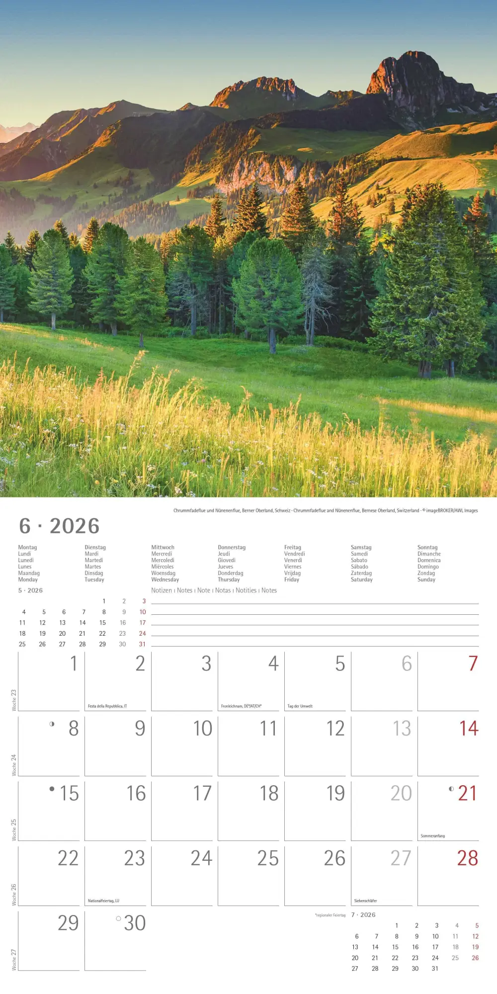 Bild: 4069095005693 | Emotions 2026 - Broschürenkalender 30x30 cm (30x60 geöffnet) -...