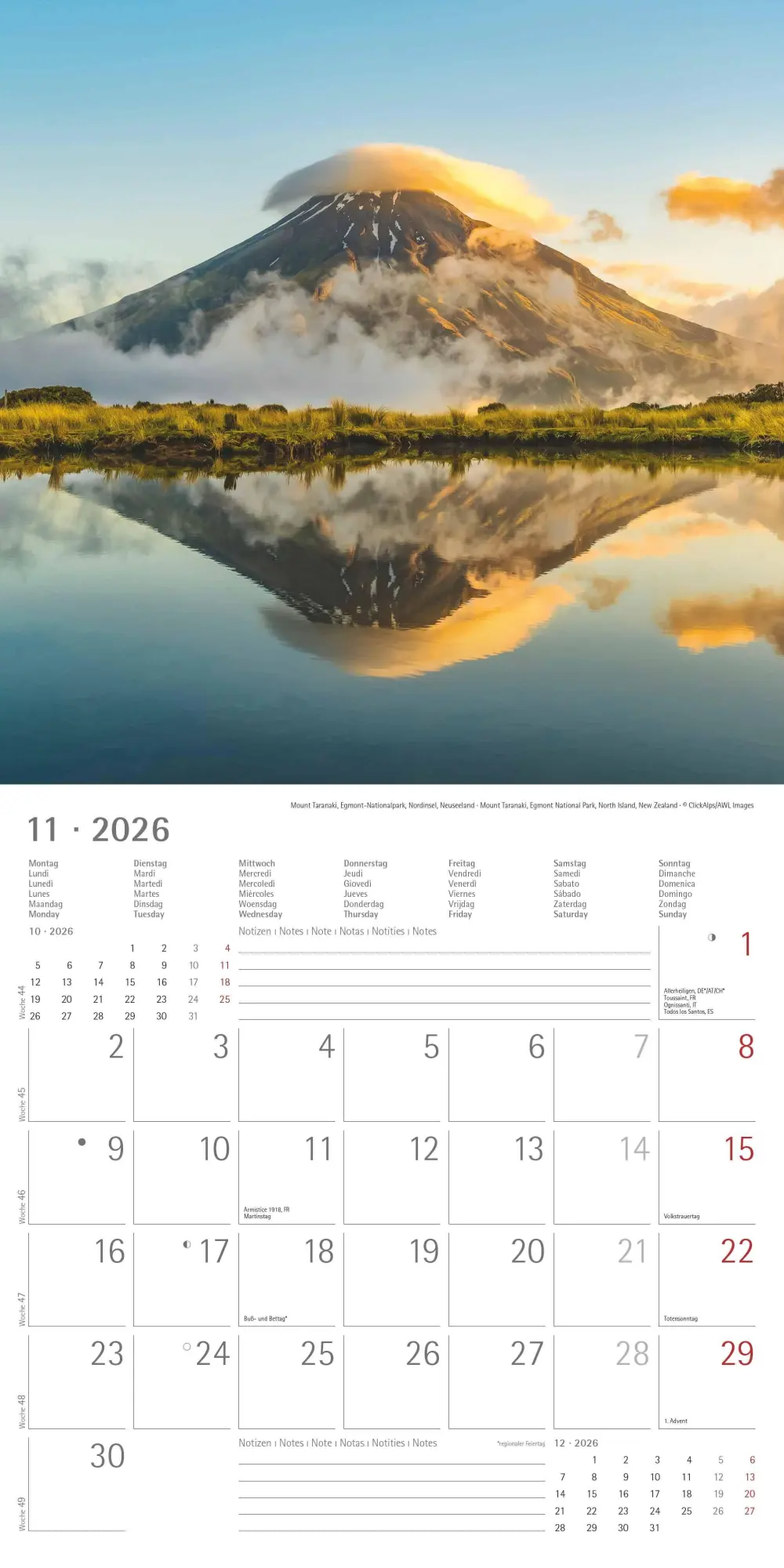 Bild: 4069095005693 | Emotions 2026 - Broschürenkalender 30x30 cm (30x60 geöffnet) -...