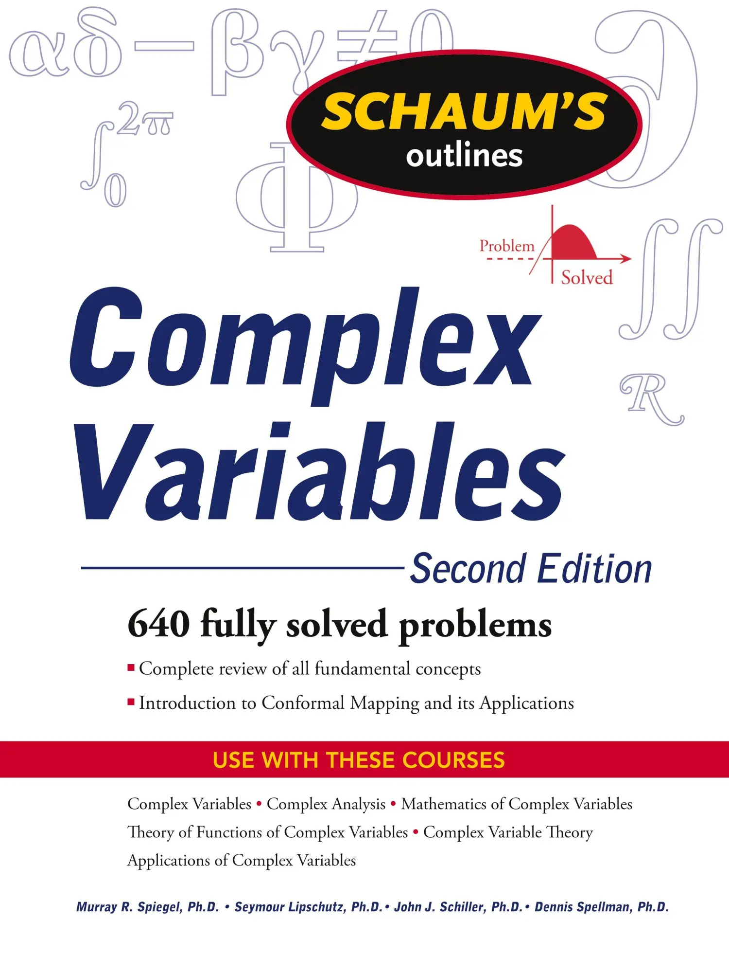 Cover: 9780071615693 | SO COMPLEX VARIABLES 2E | Spiegel | Taschenbuch | Englisch | 2009 Cover: 9780071615693 | SO COMPLEX VARIABLES 2E | Spiegel | Taschenbuch | Englisch | 2009