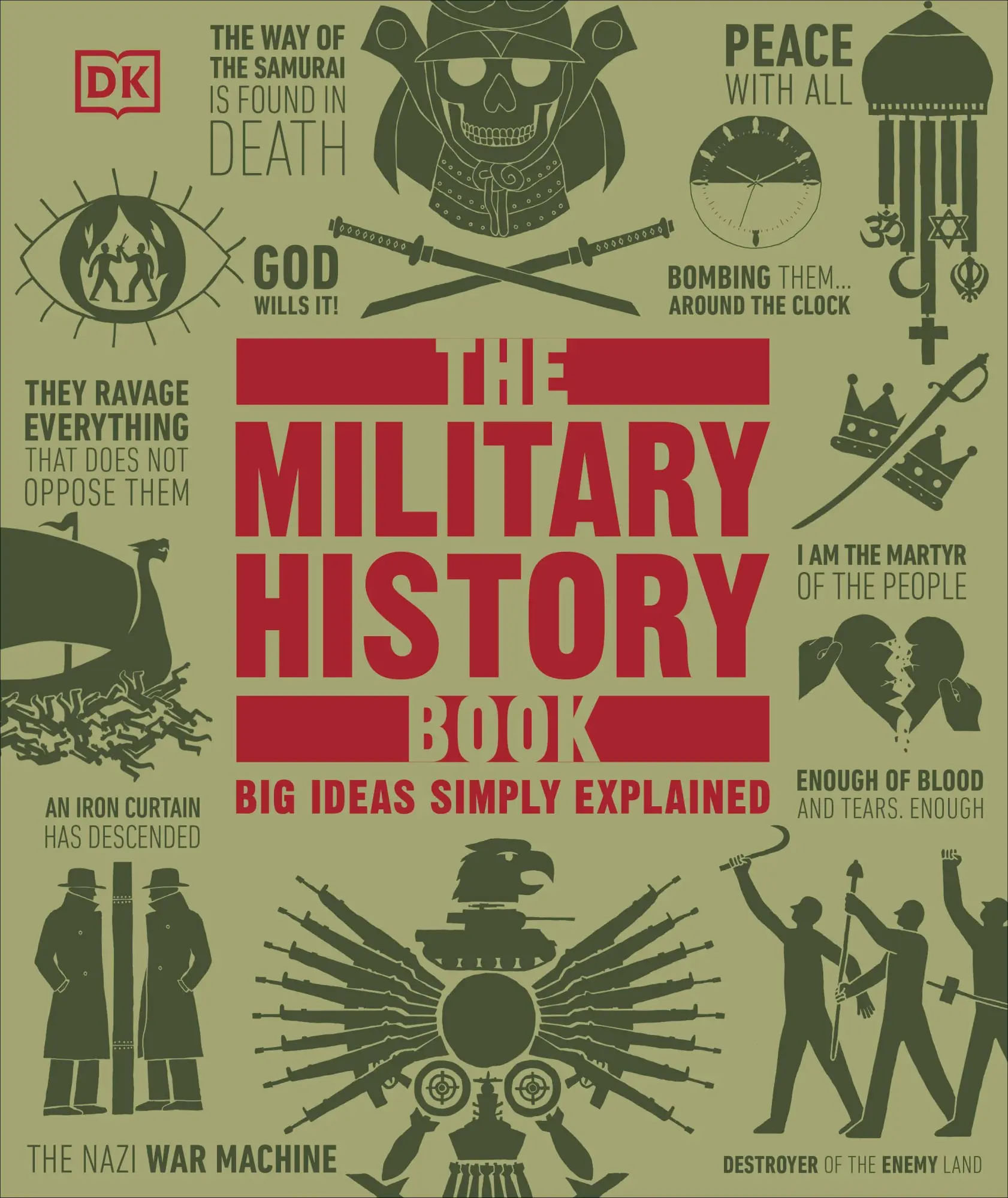 Cover: 9780241515693 | The Military History Book | Big Ideas Simply Explained | Dk | Buch