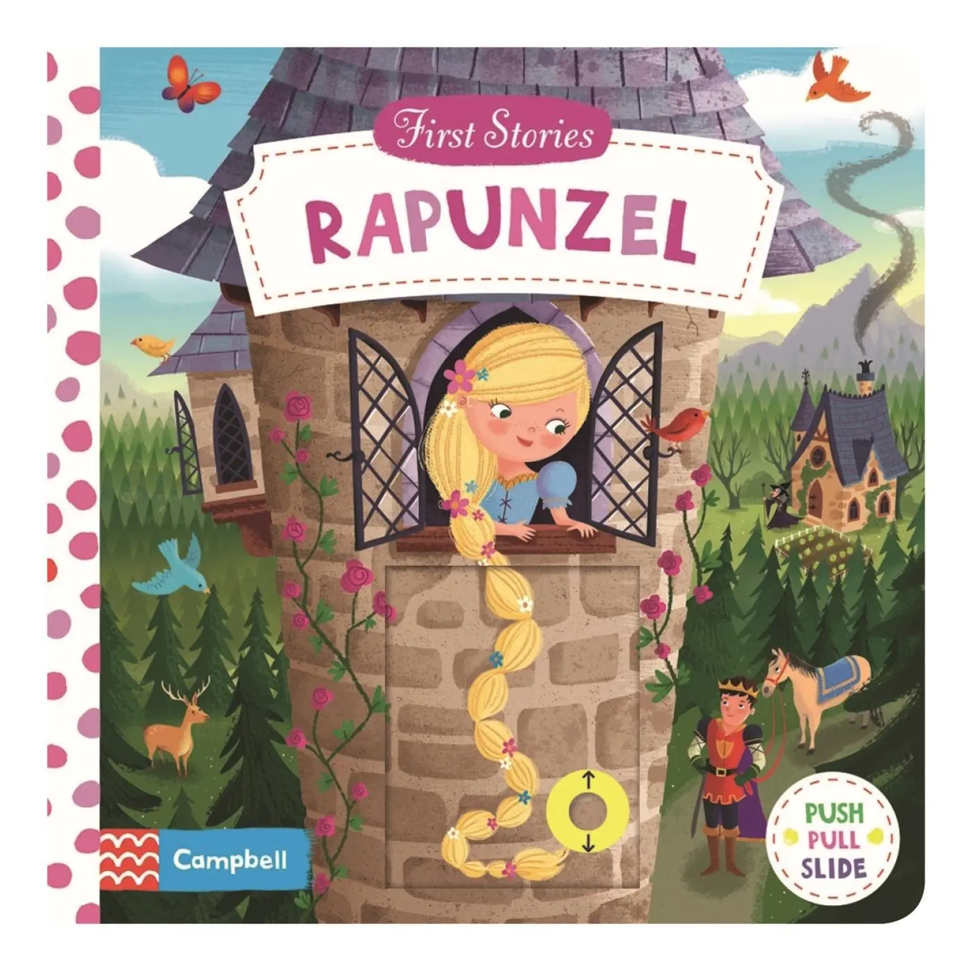 Cover: 9781447295693 | Rapunzel | A Push, Pull, Slide Book | Campbell Books | Buch | Englisch