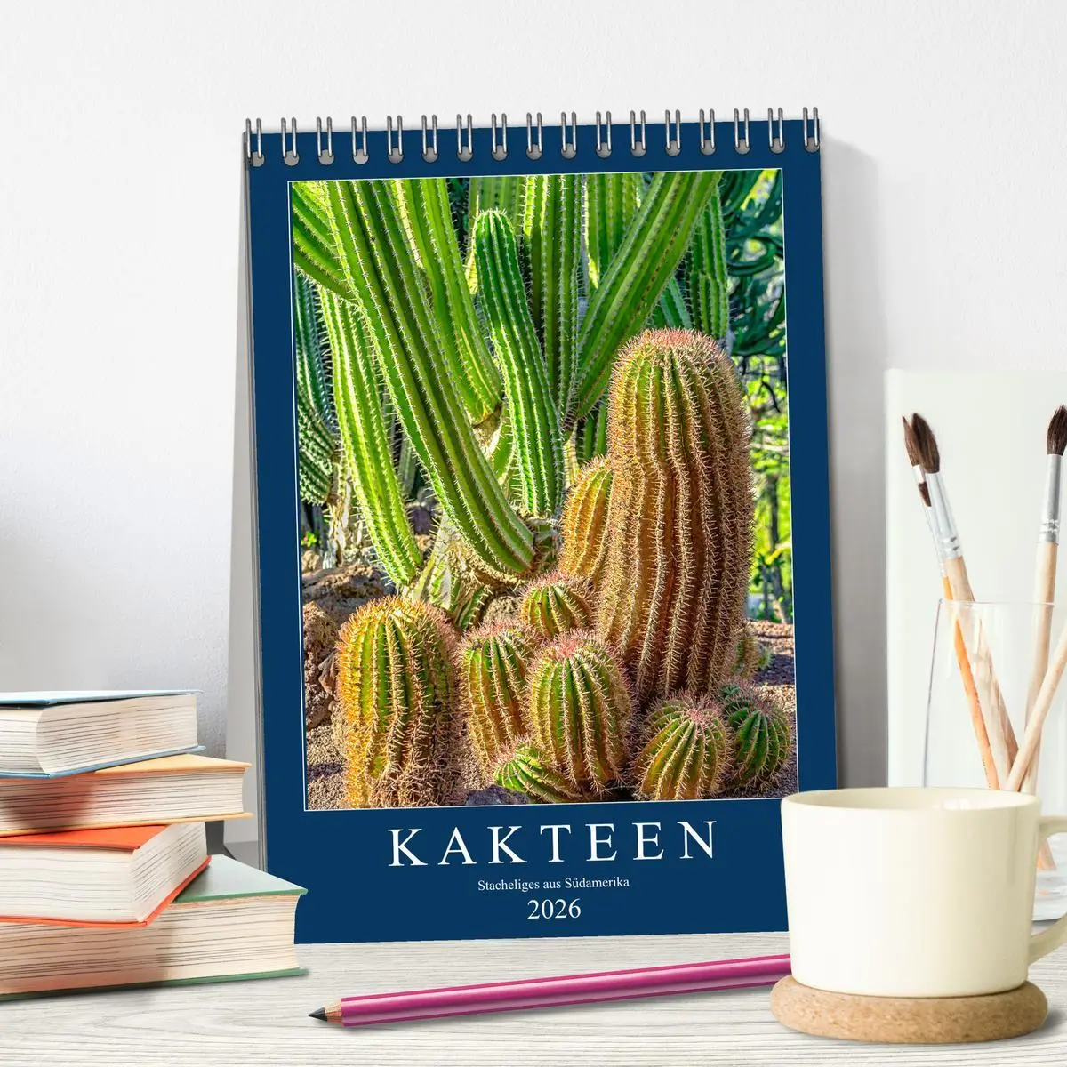Bild: 9783516395693 | Kakteen - Stacheliges aus Südamerika (Tischkalender 2026 DIN A5...