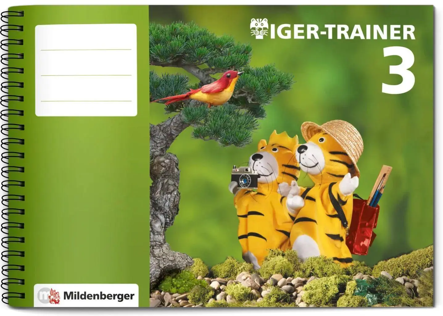 Cover: 9783619355693 | Tiger-Trainer 3 ¿ Arbeitsheft mit CD-ROM Mathetiger Basic 3...