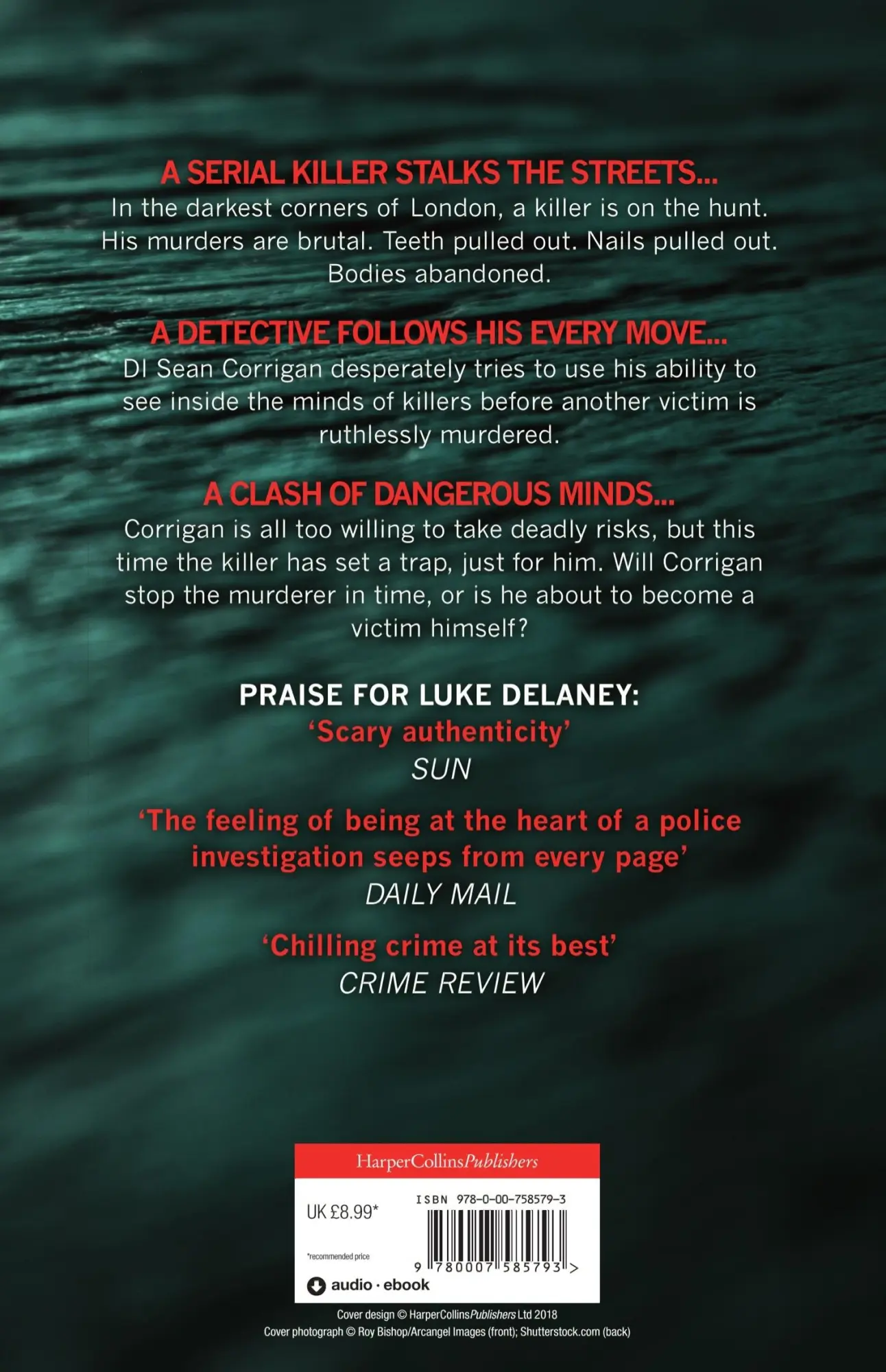 Rückseite: 9780007585793 | A Killing Mind | Luke Delaney | Taschenbuch | Kartoniert / Broschiert