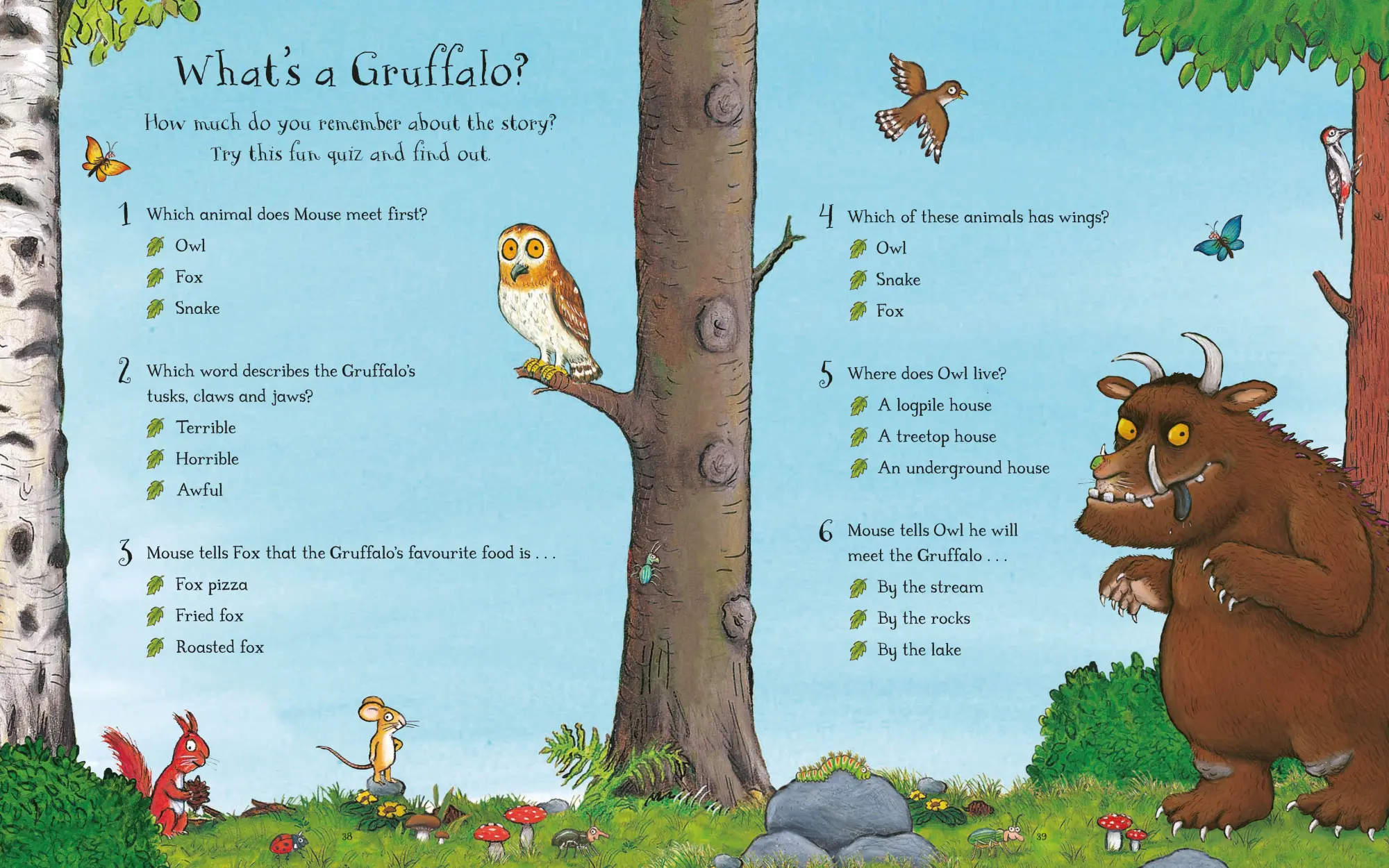 Bild: 9781035035793 | The Gruffalo and Other Stories Treasury | Julia Donaldson | Buch
