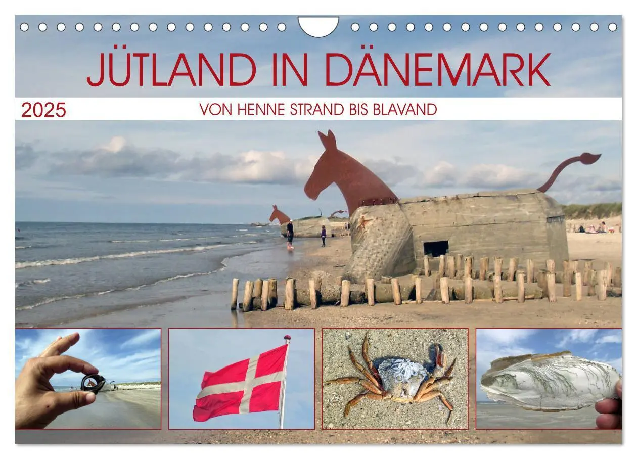 Cover: 9783435275793 | Jütland in Dänemark - Von Henne Strand bis Blavand (Wandkalender...