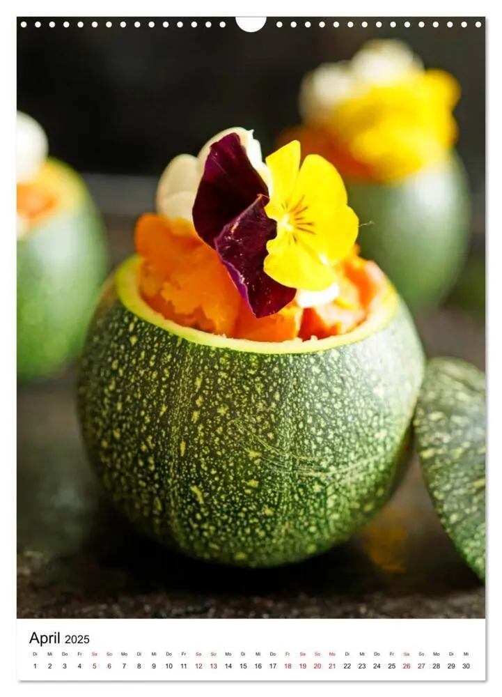 Bild: 9783435965793 | Food Art 2025 (Wandkalender 2025 DIN A3 hoch), CALVENDO Monatskalender