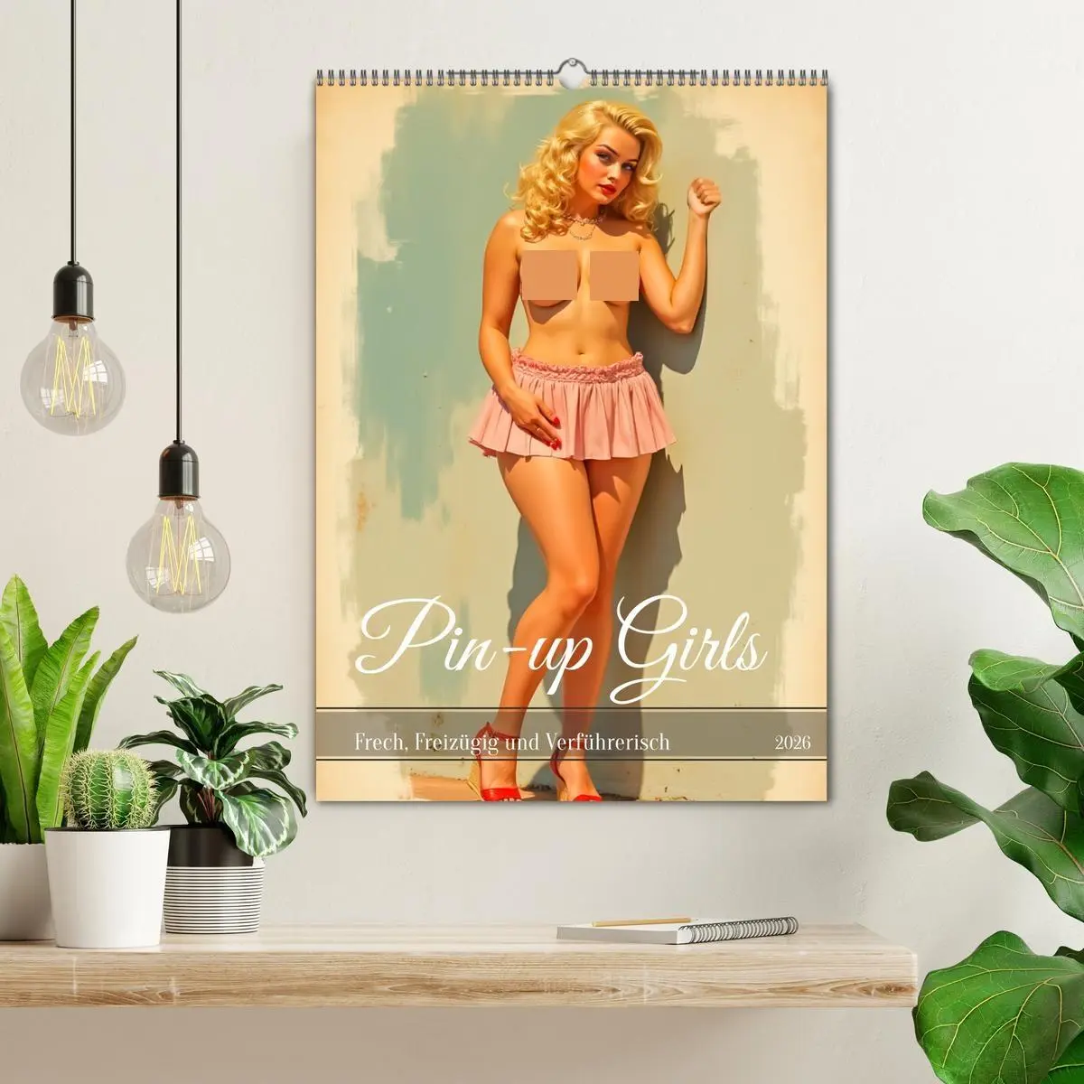 Bild: 9783457295793 | Pin-up Girls - Frech, Freizügig und Verführerisch (Wandkalender...